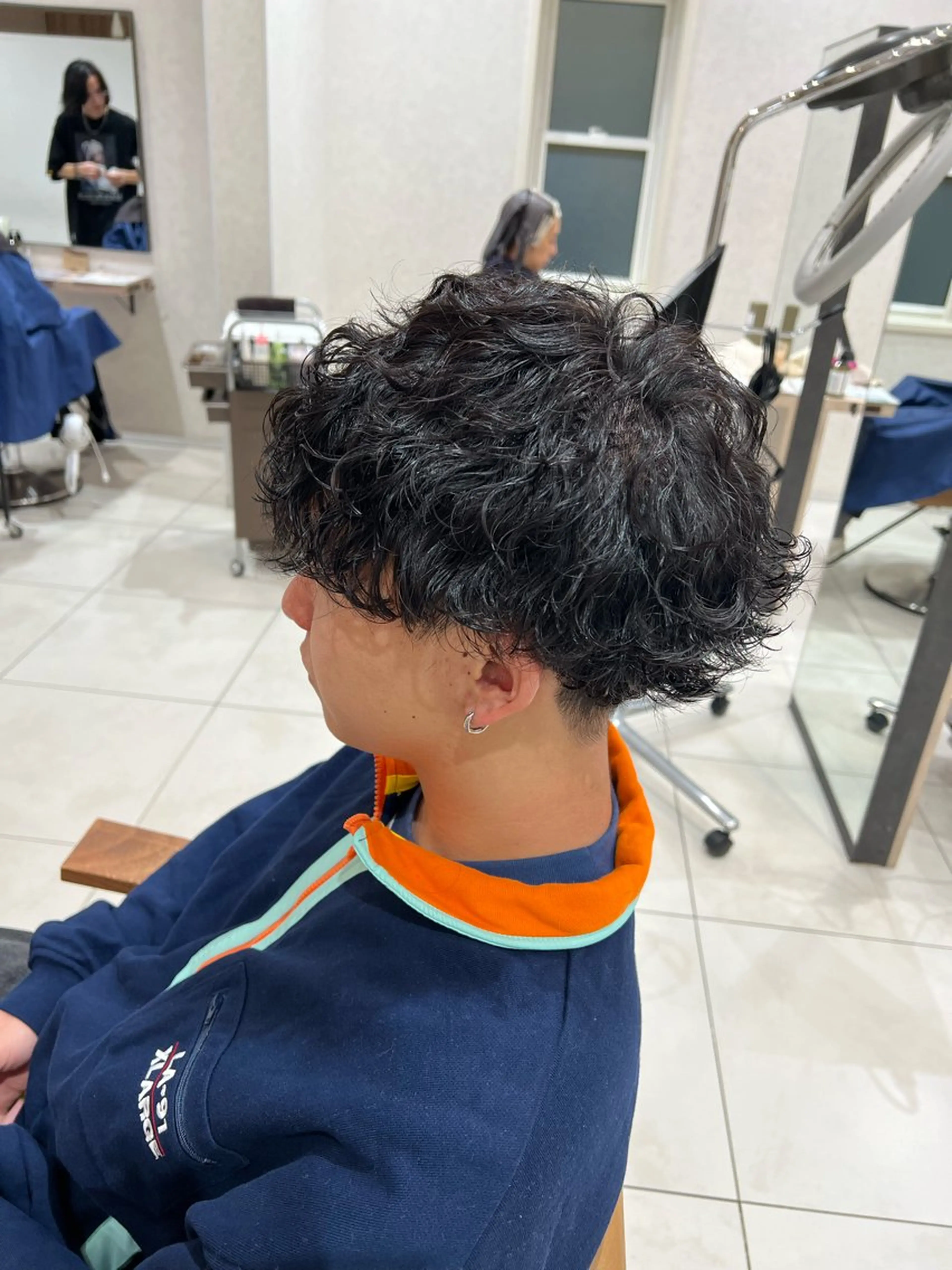 メンズ メンズパーマ 波巻きパーマ メンズパーマ特化 🦧タケシのヘアスタイル