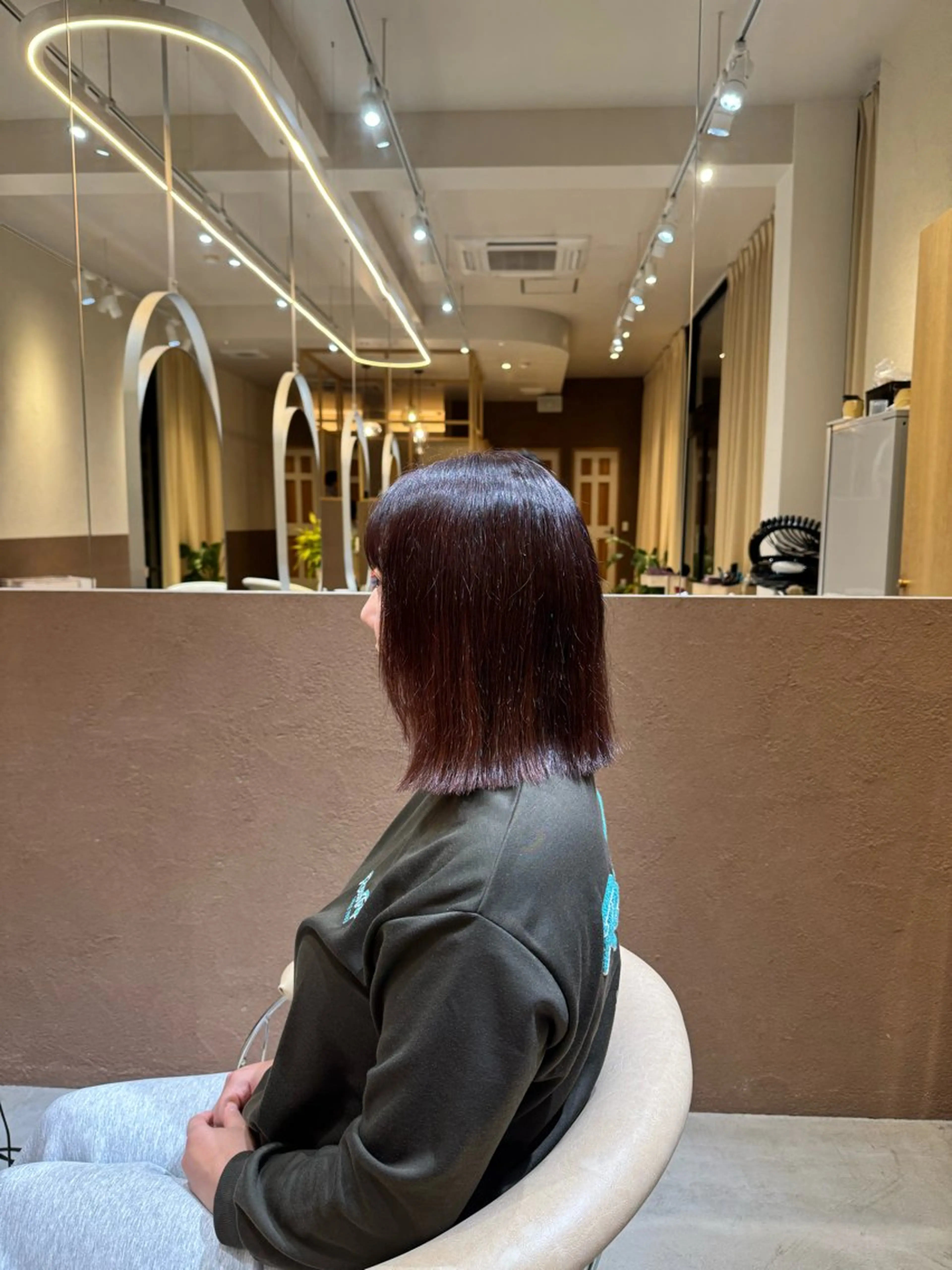 ミディアム ボブ 赤羽根 周のヘアスタイル