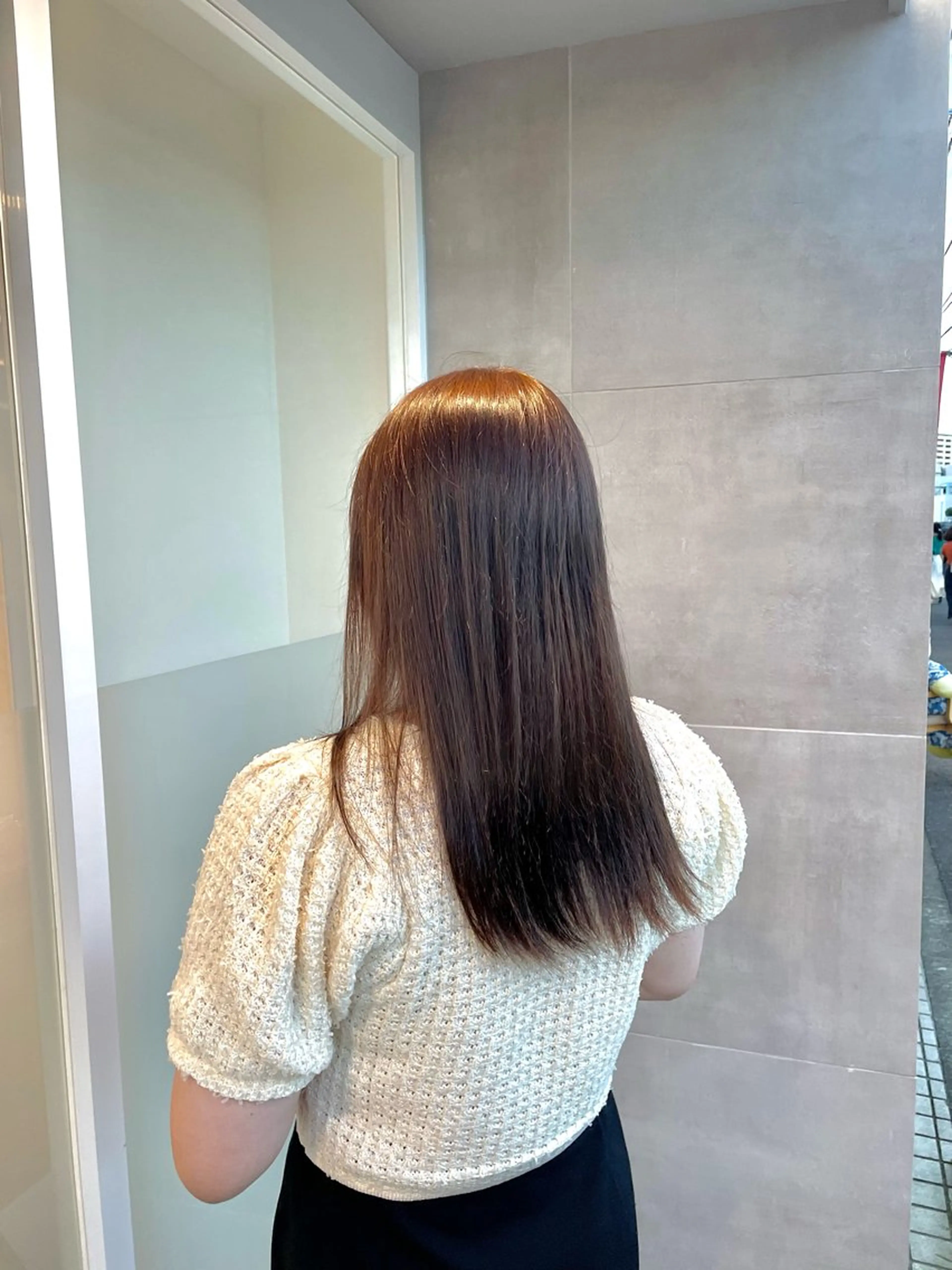 ロング カラー 縮毛矯正 このみ/髪質改善 /ヘアアレンジ🫧のヘアスタイル