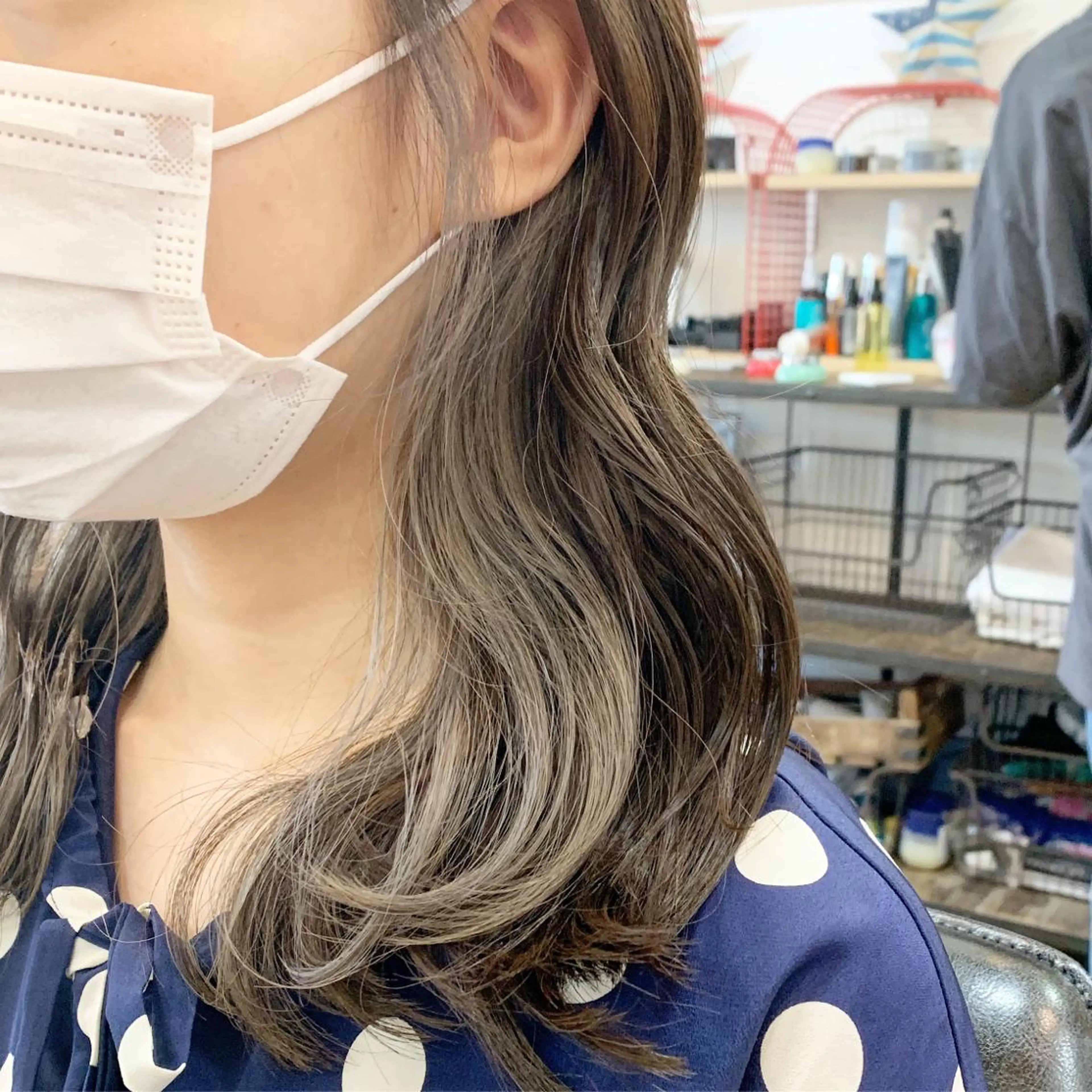 カラー 本場韓国ヘア特化 아이비/Aibiのヘアスタイル