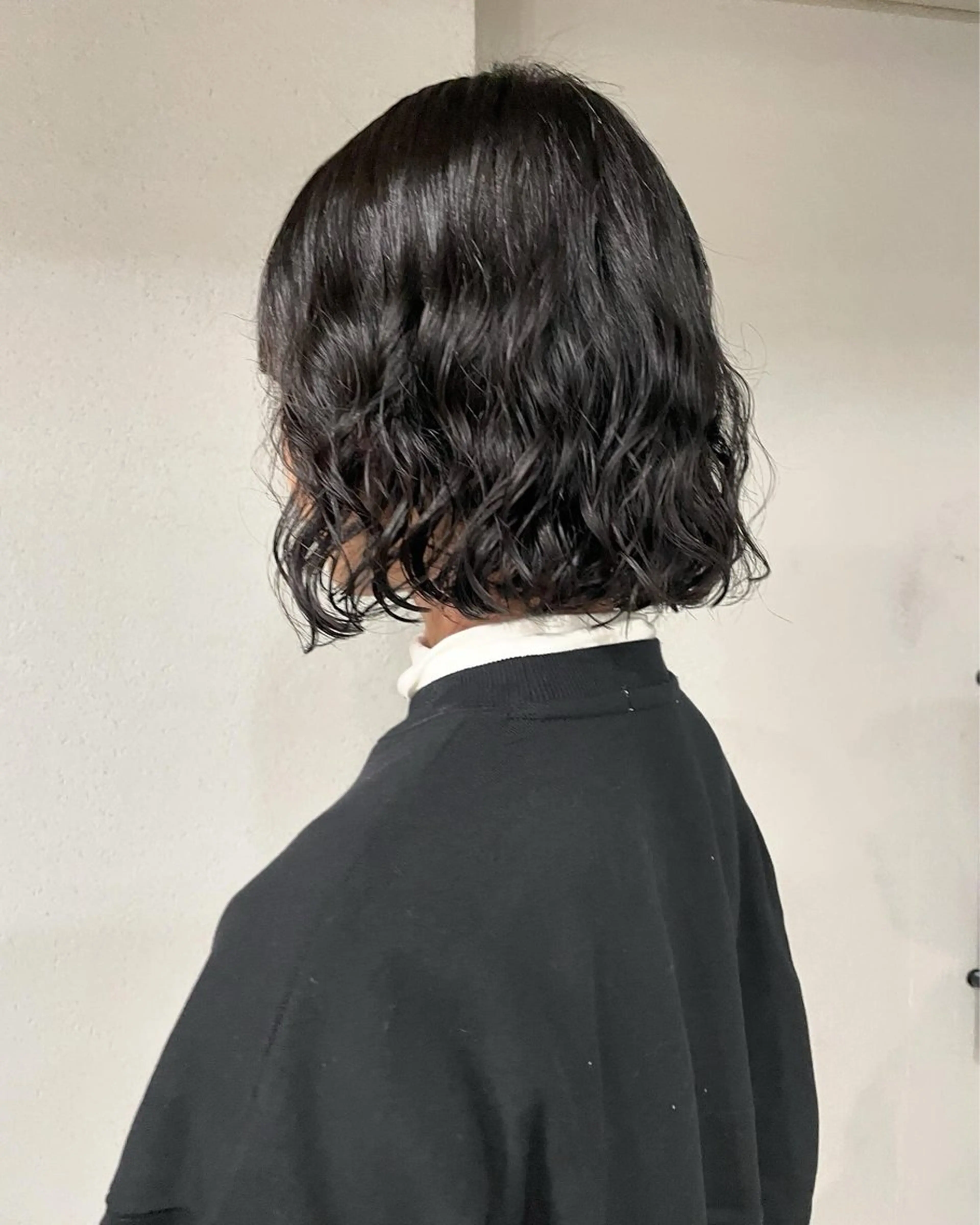 ミディアム カラー パーマ カット 表参道🌿赤み消し カラー/チナツのヘアスタイル