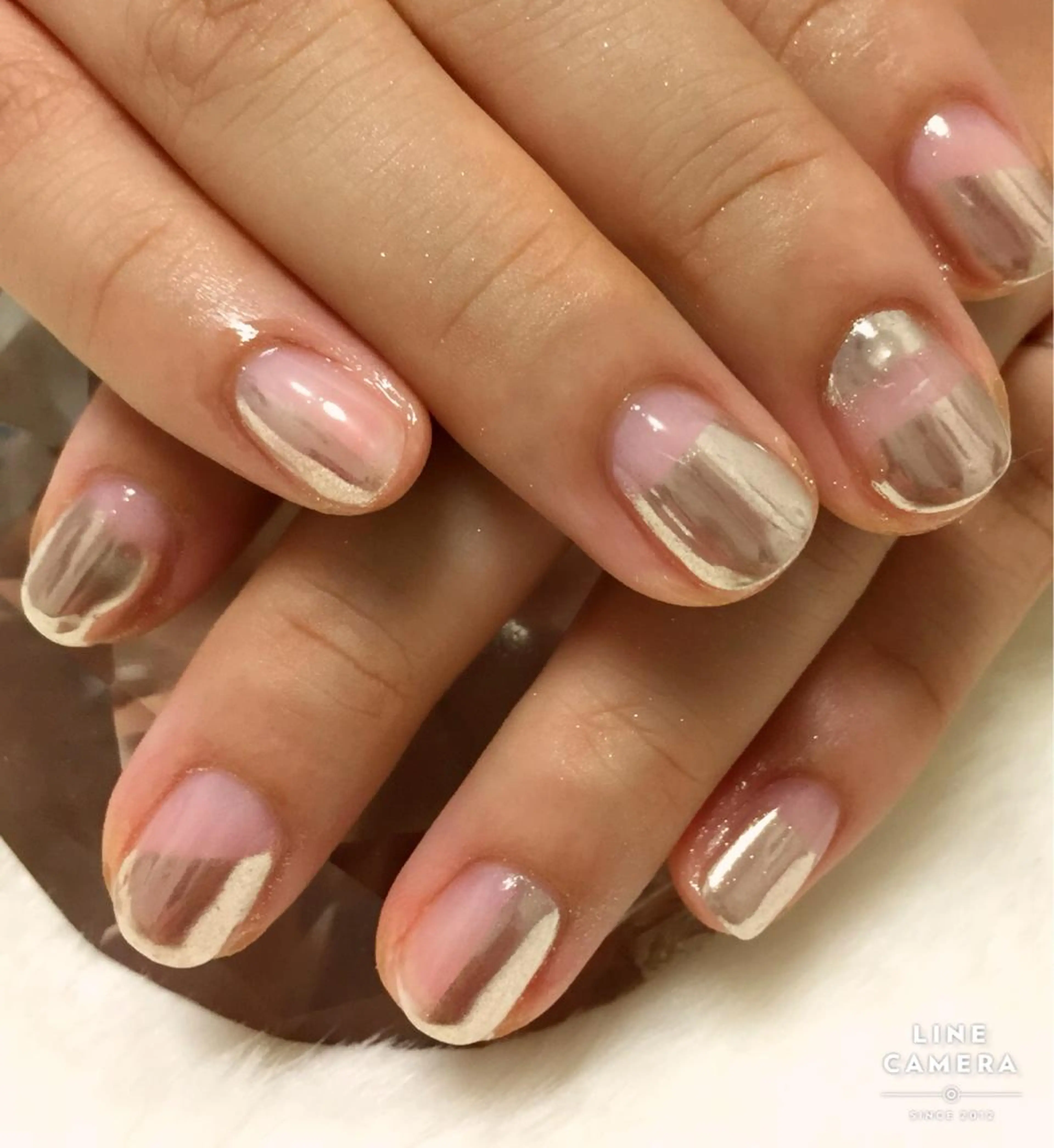 ネイル ミラーネイル 馬場 典子のネイルデザイン