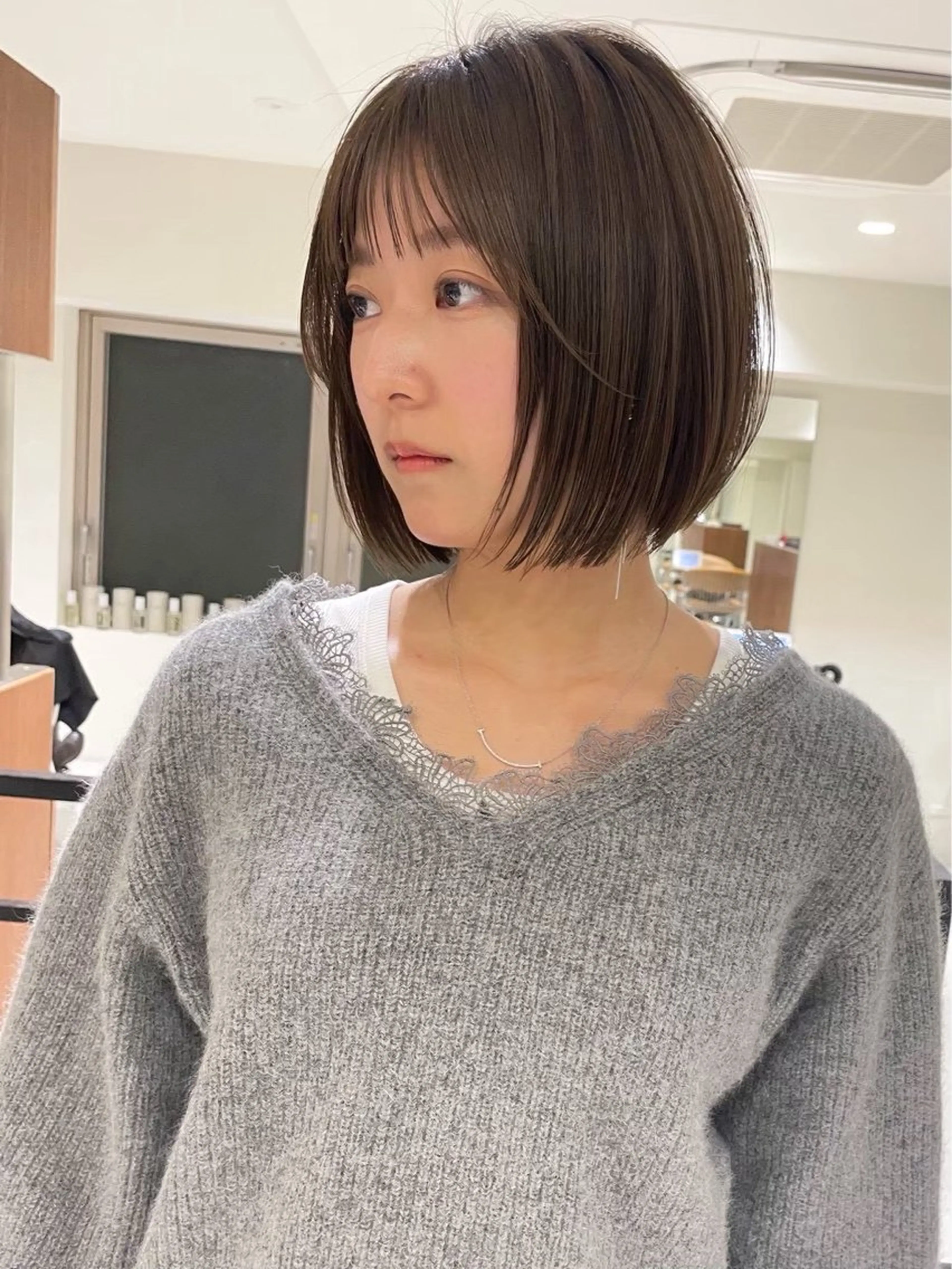 ショート ボブ カット ハイトーンボブ 💎凜💎のヘアスタイル