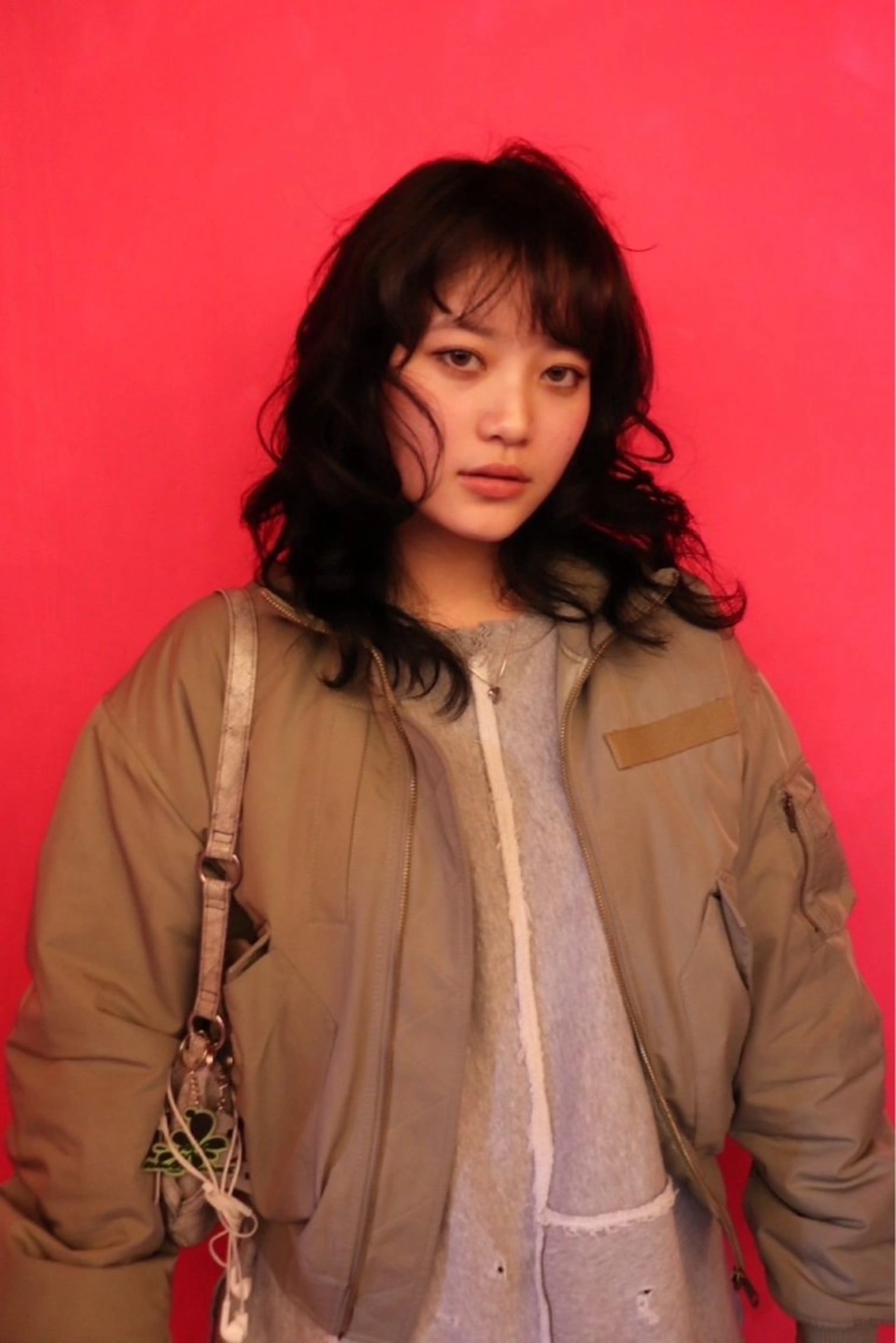 セミロング カラー ヘアアレンジ @kyoniyy KYONIのヘアスタイル