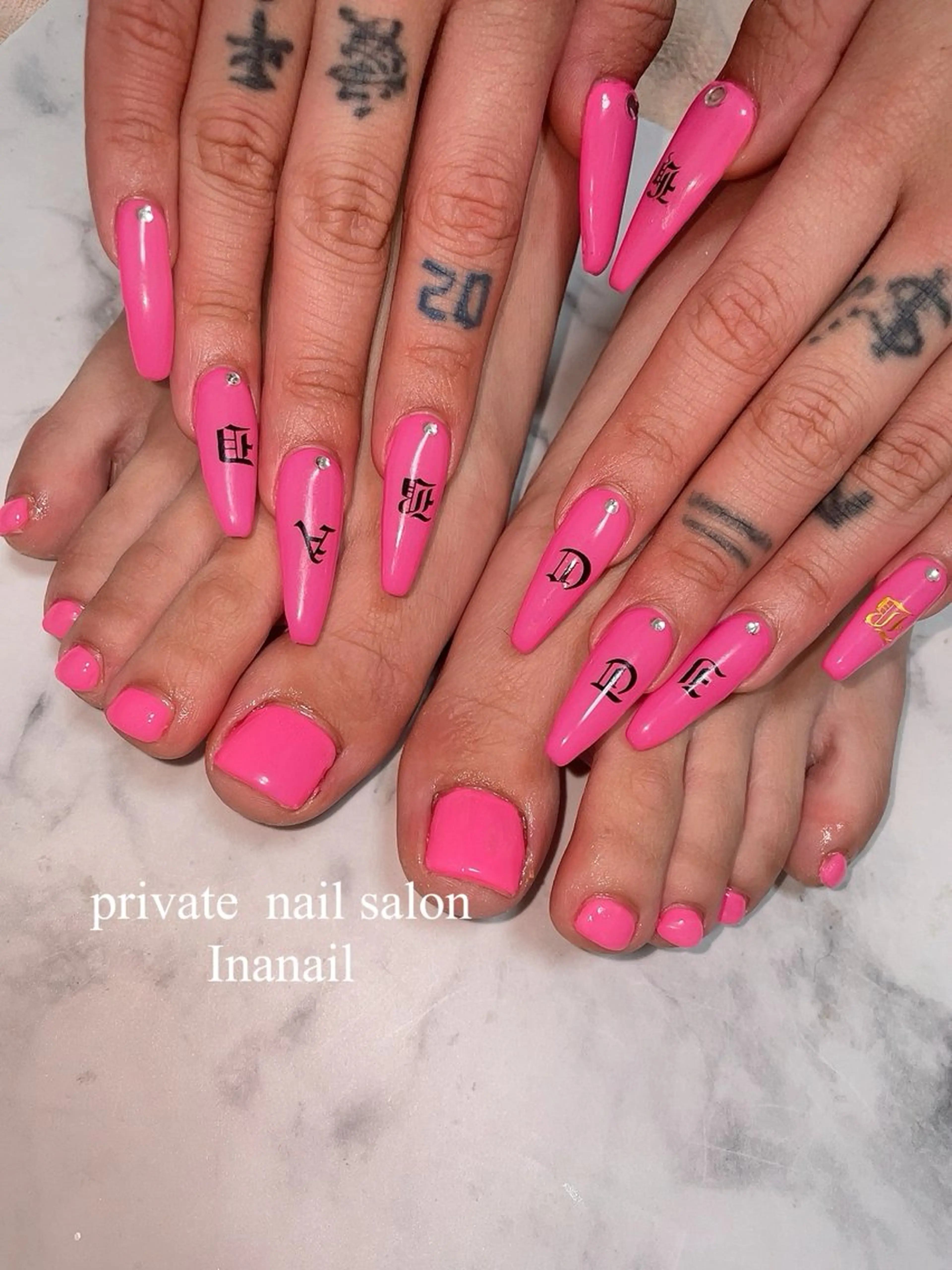 ネイル ハンドネイル フットネイル ✤Ina nail✤のネイルデザイン