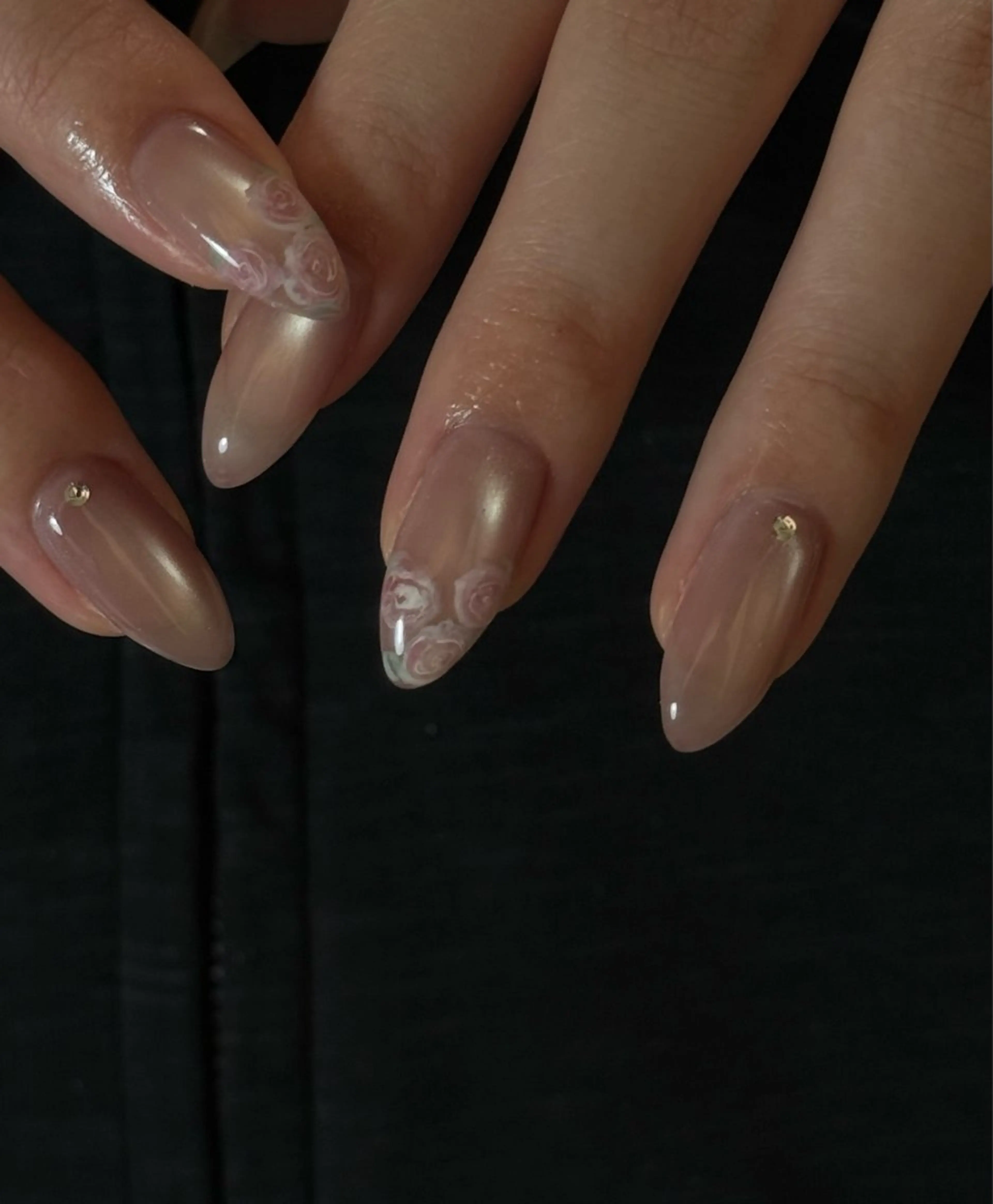 ネイル マグネットネイル ハンドネイル three 0 nail spaceのネイルデザイン