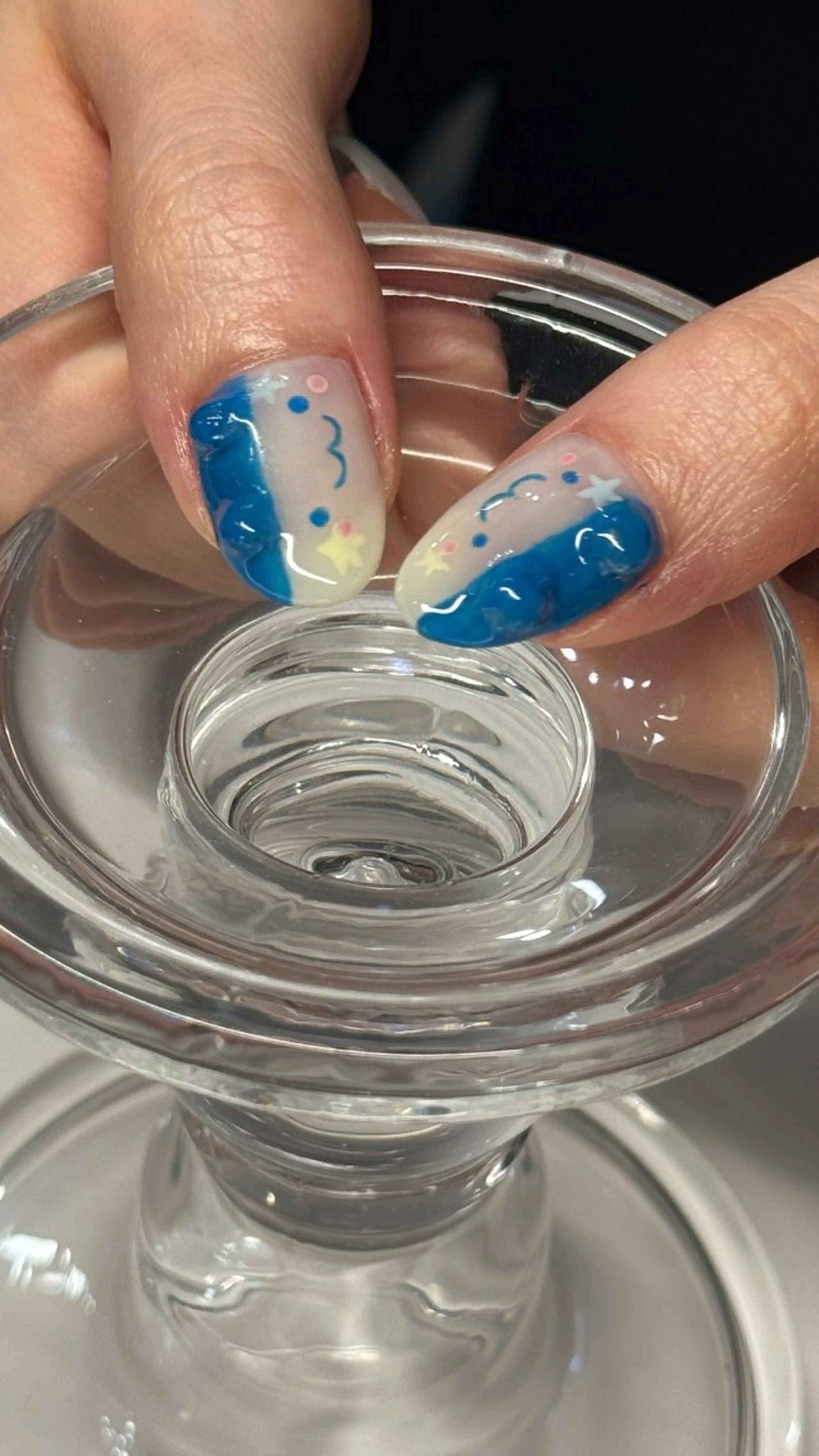 ネイル ハンドネイル 韓国ネイル/ワンホン ネイル🎀表参道3分のネイルデザイン