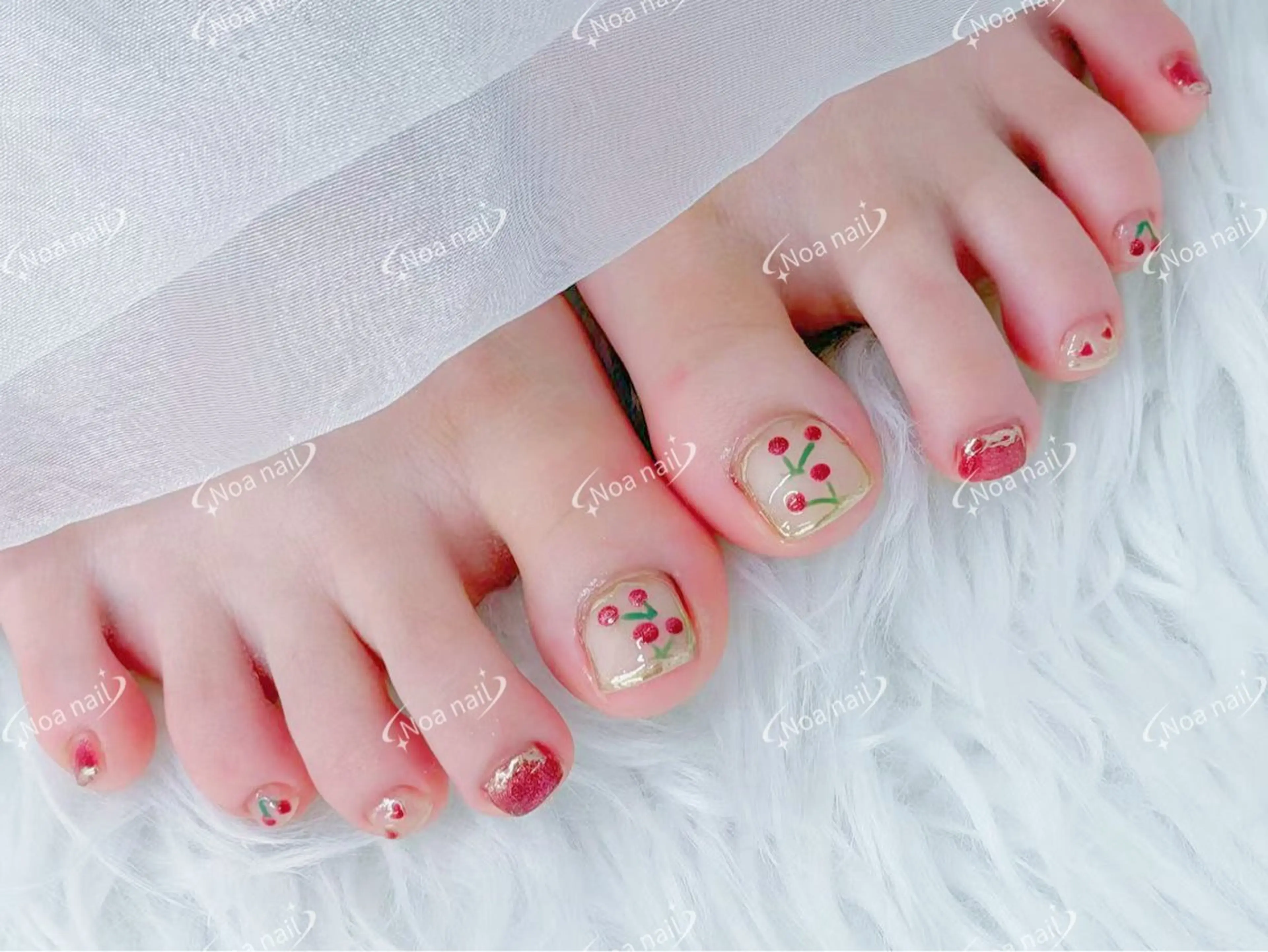 ネイル フットネイル Noa Nail みつきのネイルデザイン