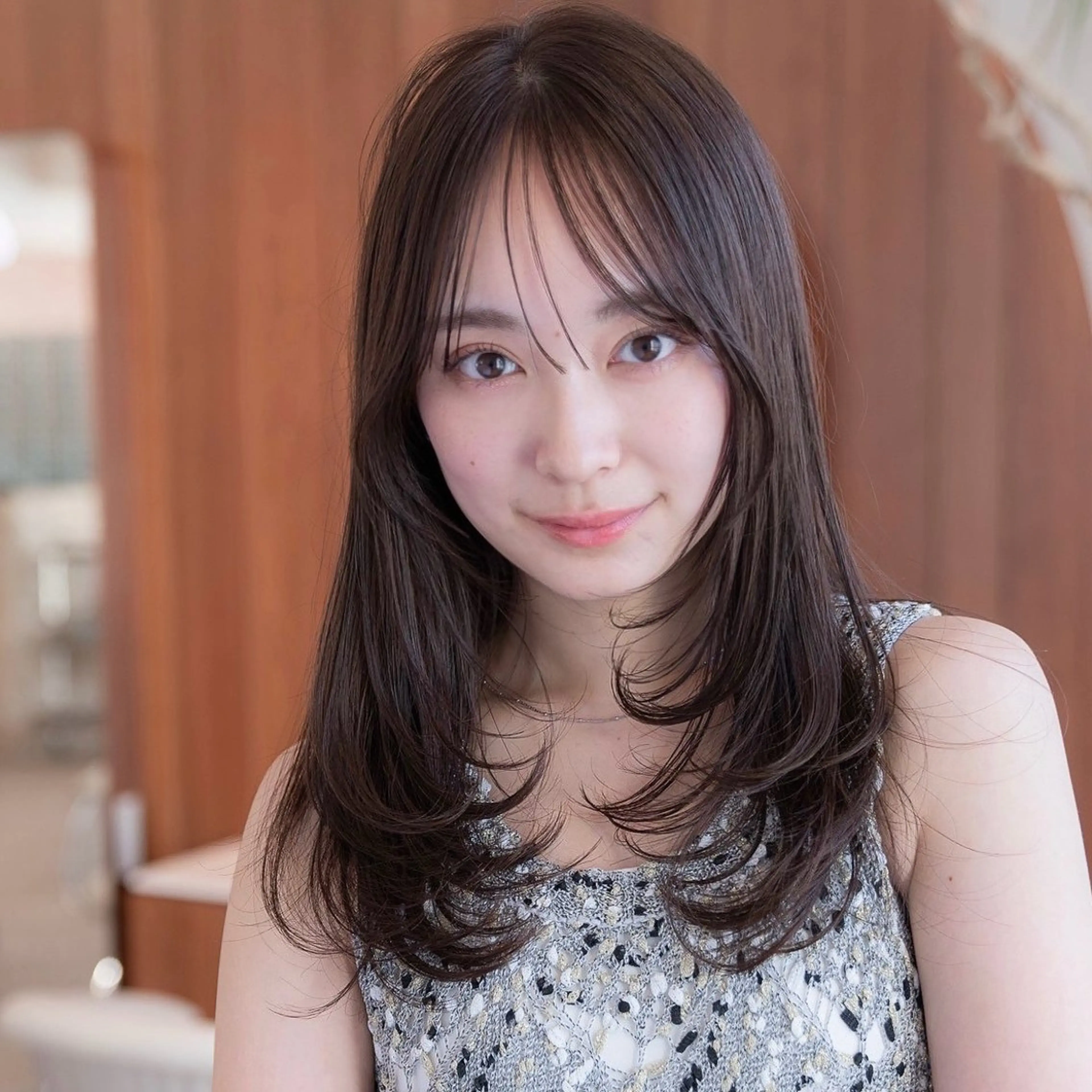 💚人気全国No.1💚カット+イルミナカラー+トリートメント¥10000の写真