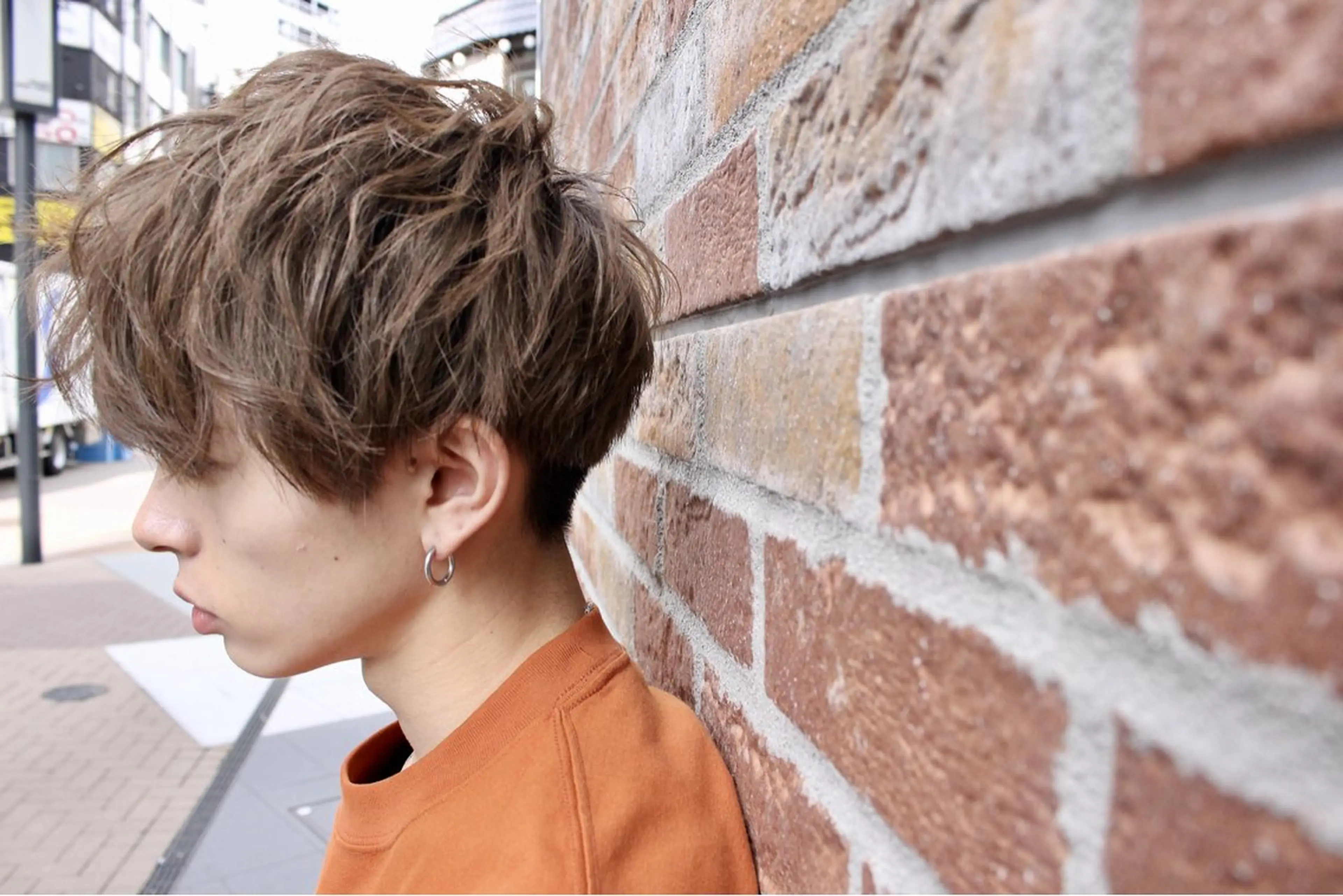 ショート メンズ newi 所沢のヘアスタイル