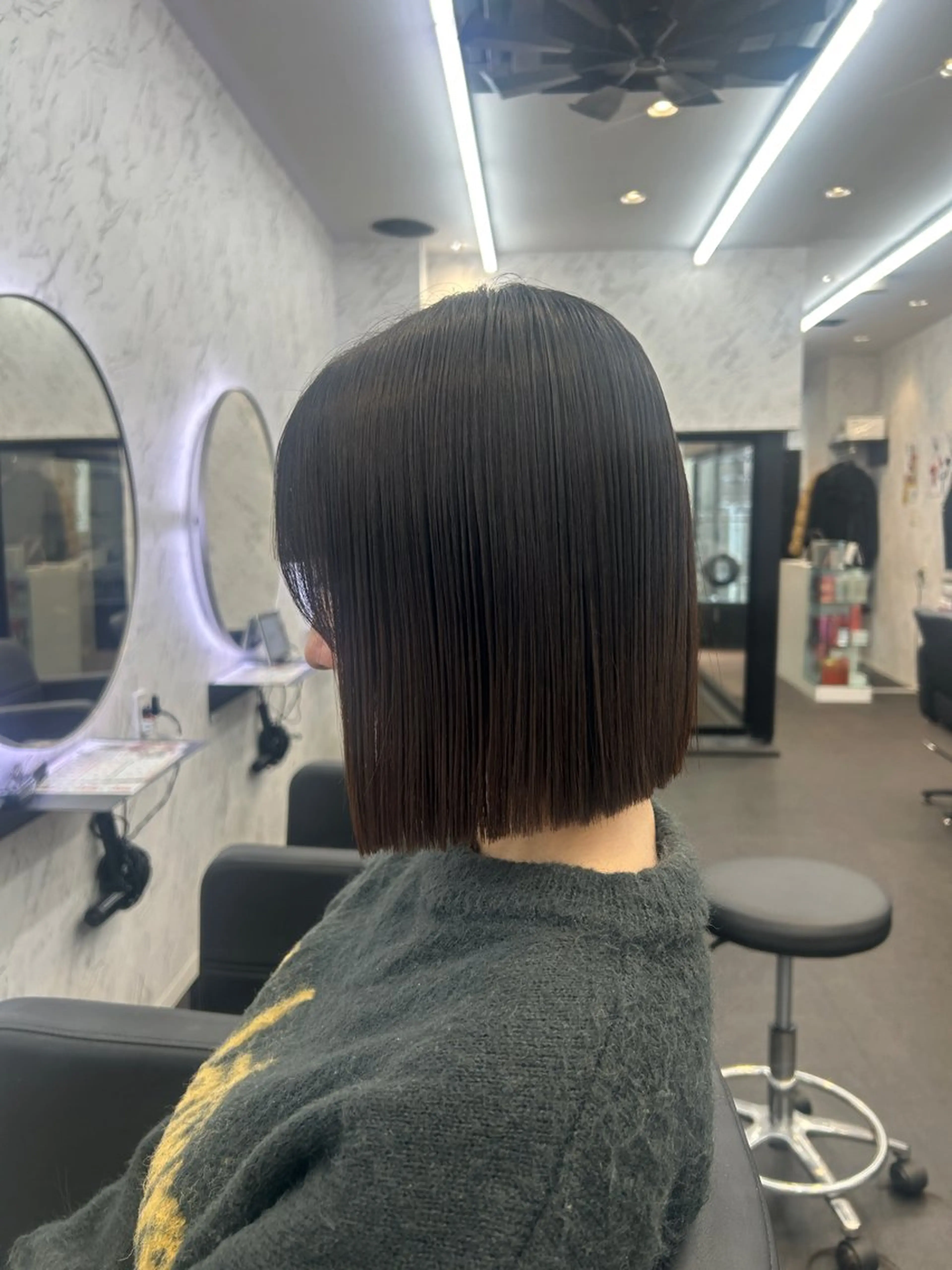 ショート ボブ 韓国風ヘア カット カット¥1100 ✂️MIUのヘアスタイル