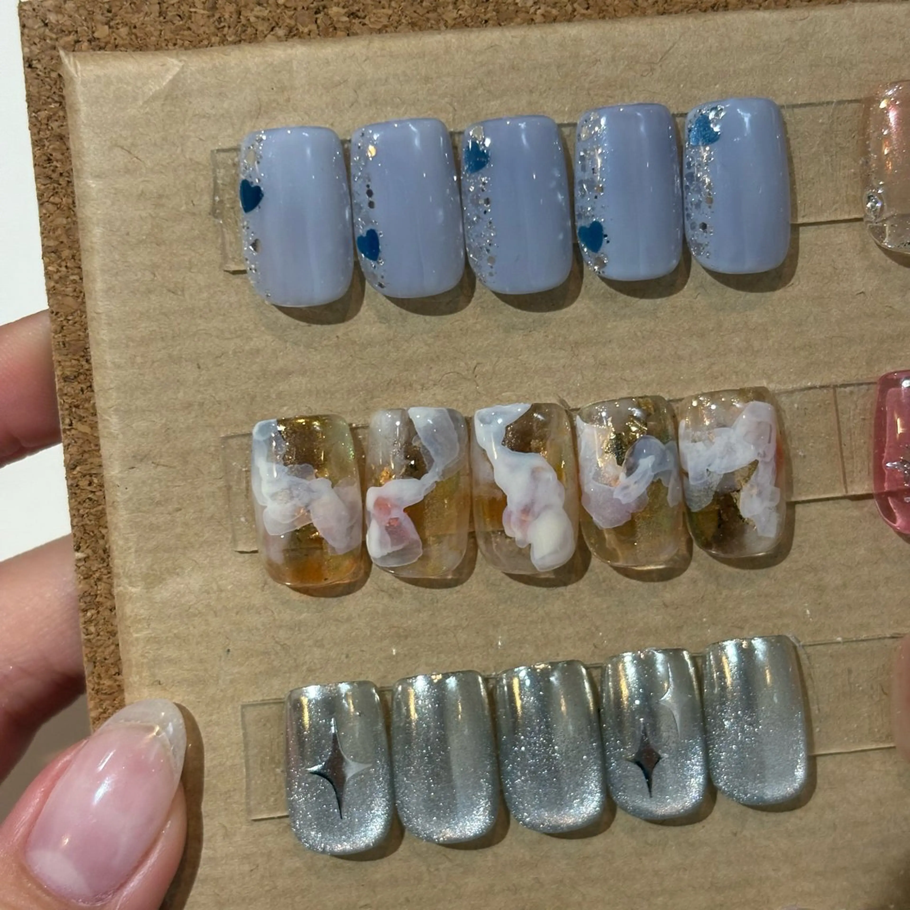 ネイル ハンドネイル 𝗿𝗶𝗰𝗼 ˎˊ˗のネイルデザイン