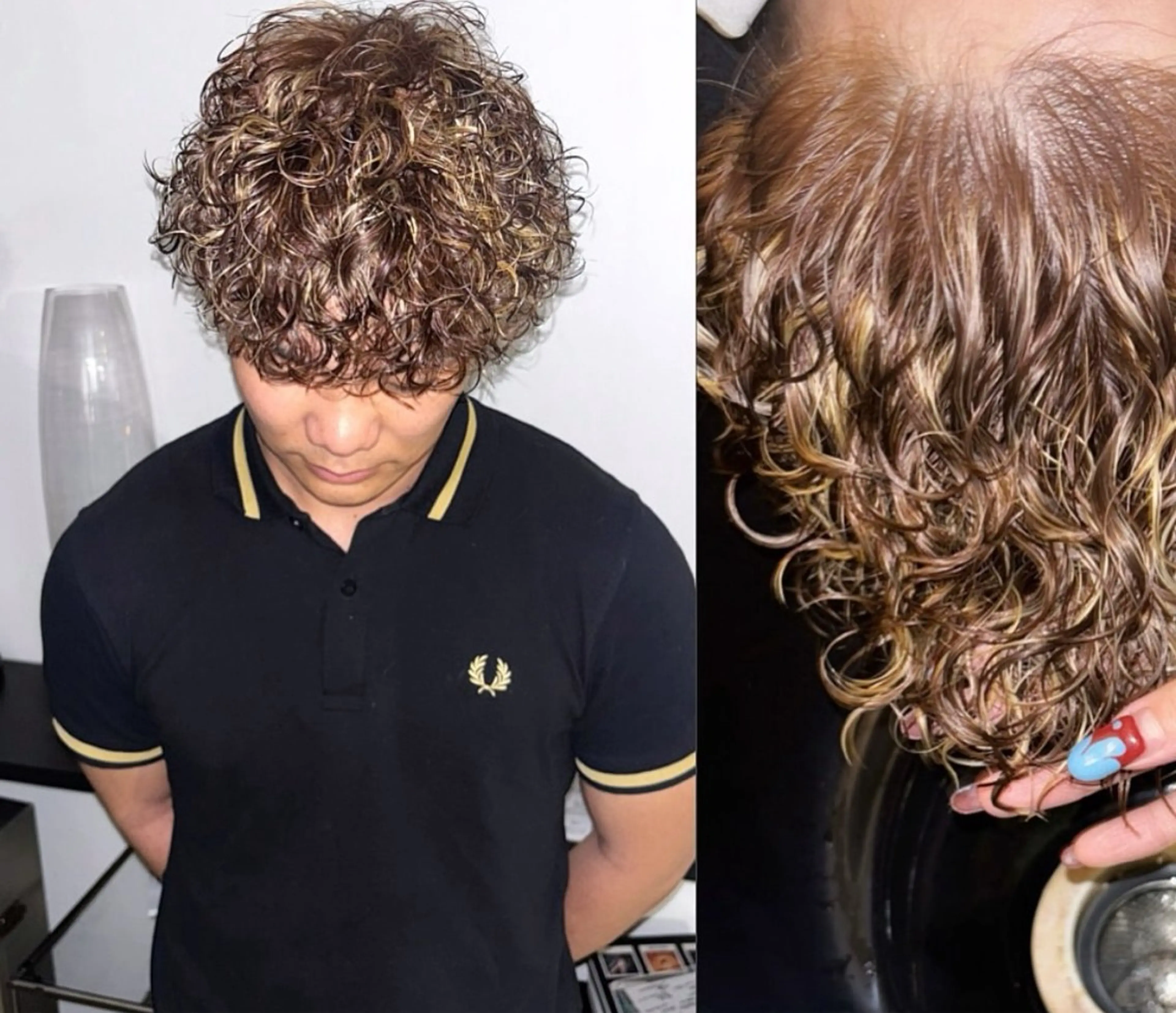 ［ストリートスタイル🎧］カット＋ハードパーマ🌀の写真