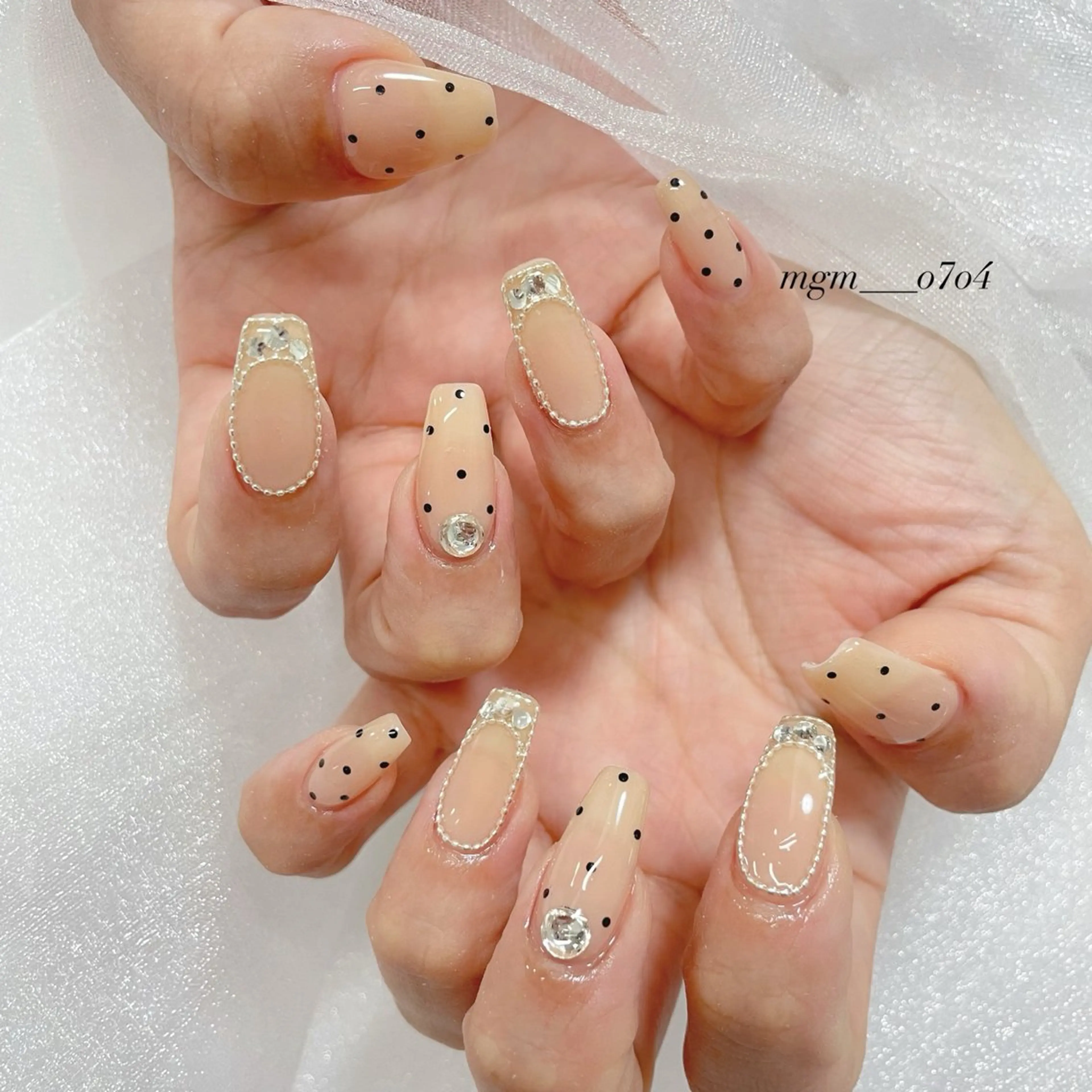 ネイル ハンドネイル ハンドケア MoON...❤︎ MeGuのネイルデザイン