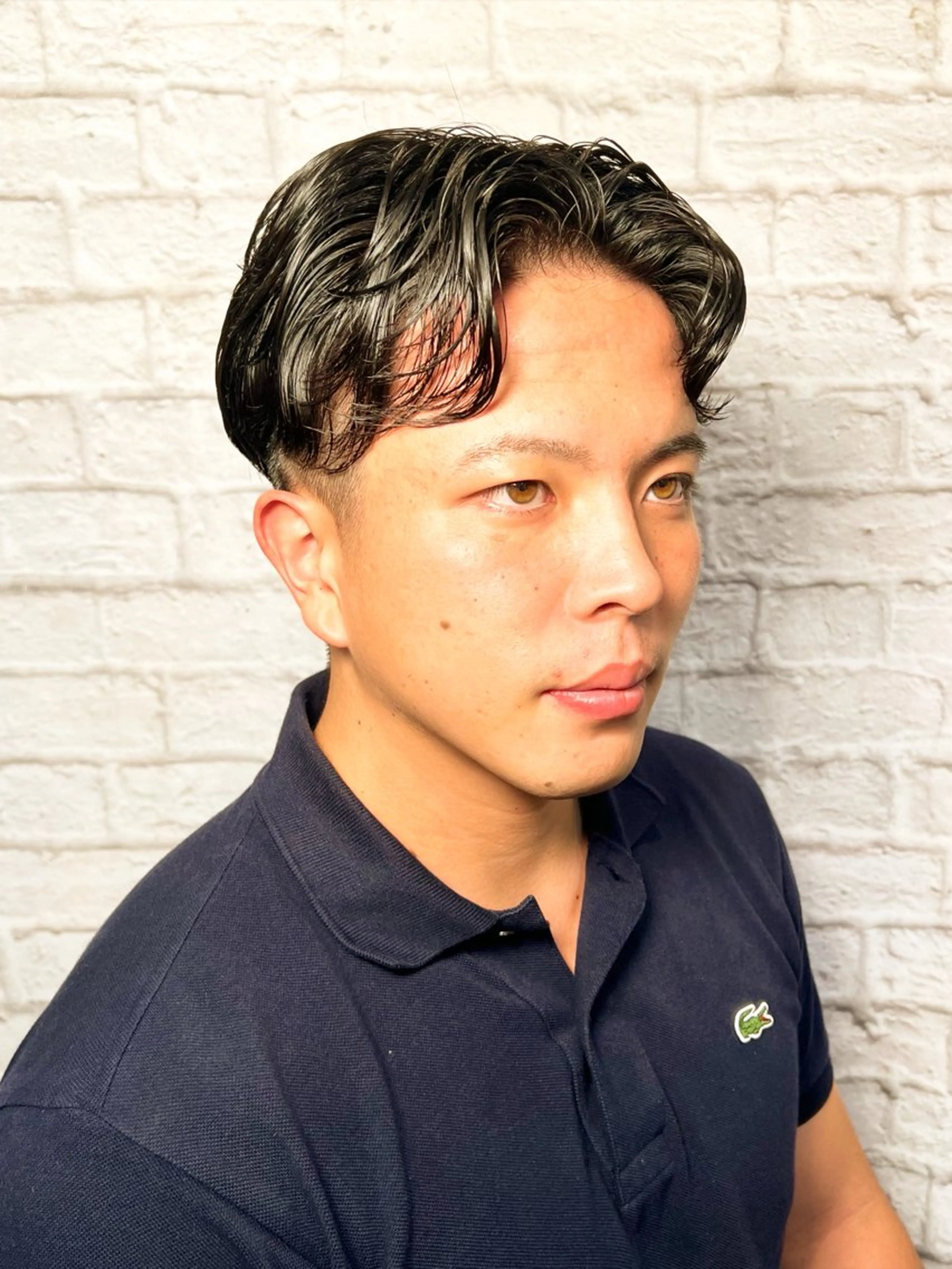 ショート カラー パーマ ヘアアレンジ メンズ キッズ メンズカット/パーマ 山崎航平💈のヘアスタイル