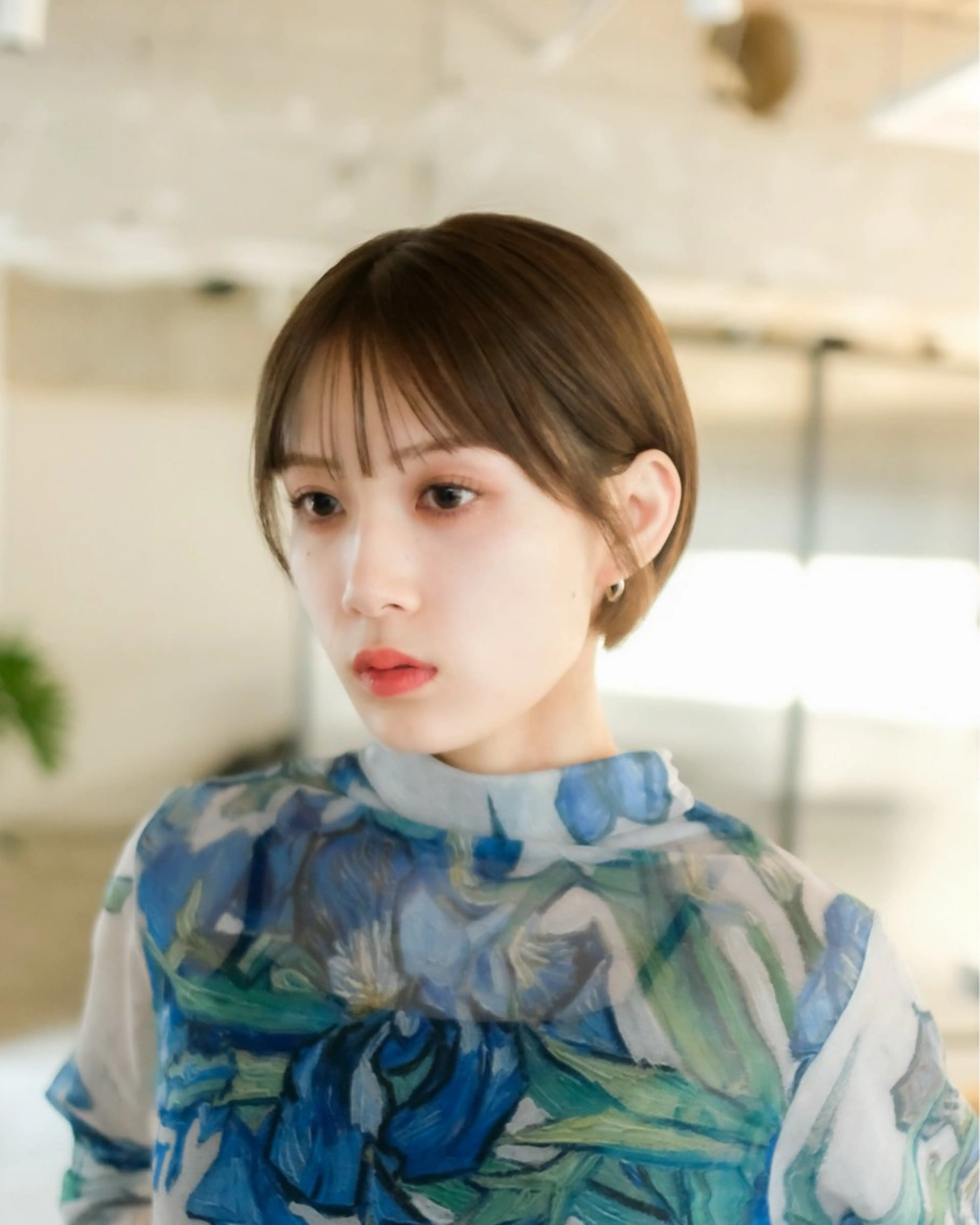 ショート カット ヘアカラー トリートメント 田村 天のヘアスタイル