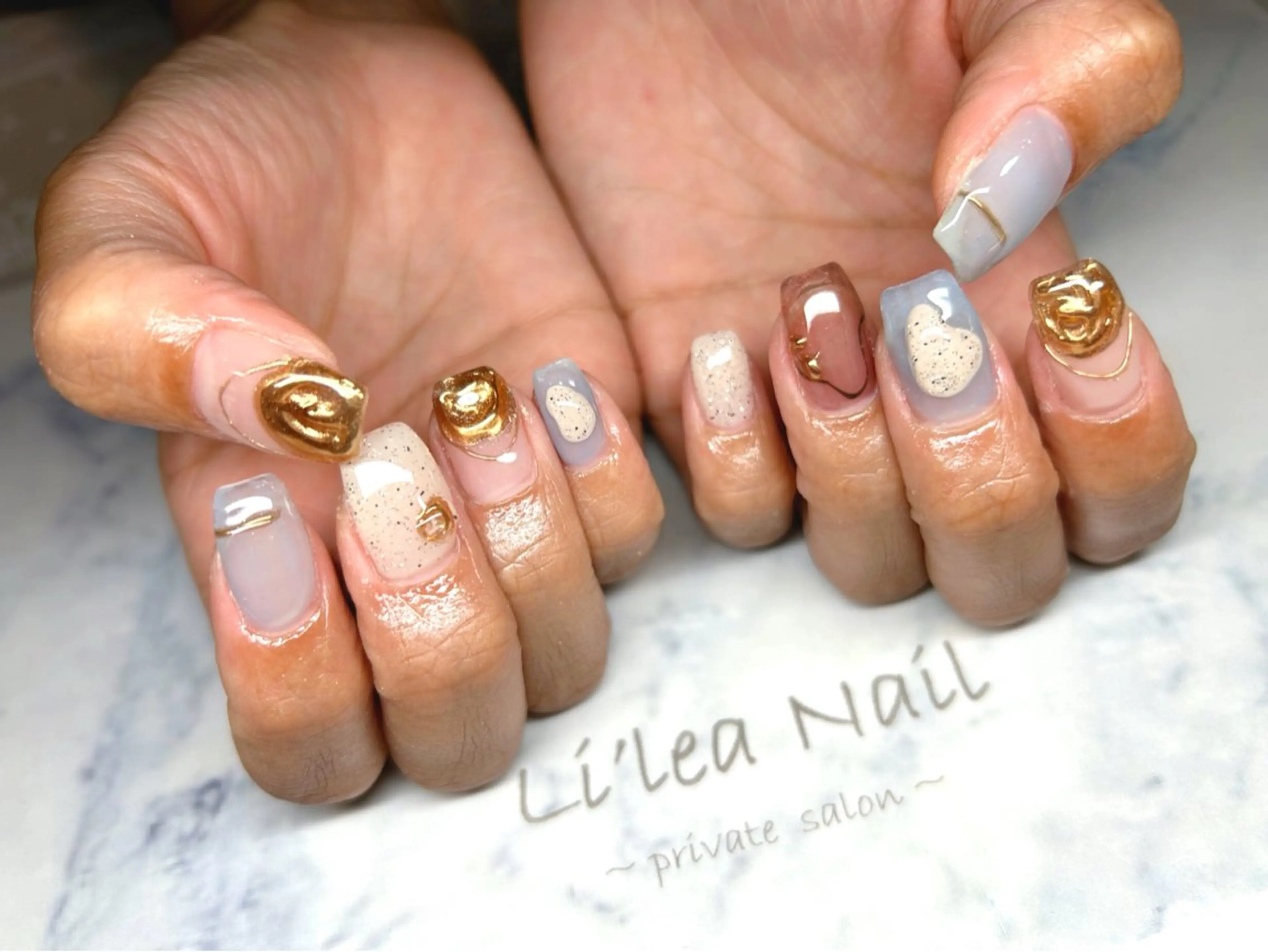 ネイル Li'leaNail AINAのネイルデザイン