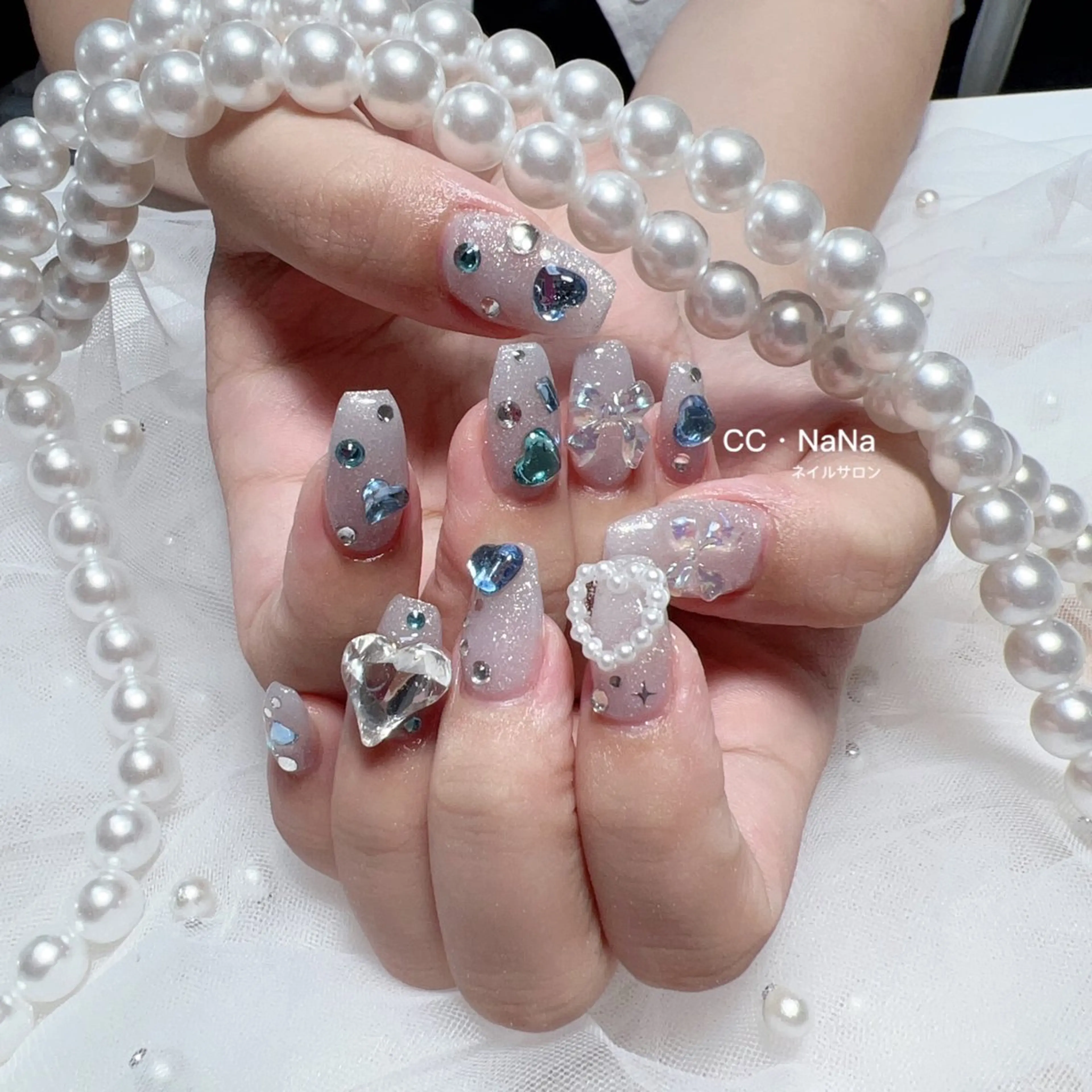 ネイル スカルプネイル ハンドネイル CCNaNaスカルプ 長さだし専門💎Yoのネイルデザイン