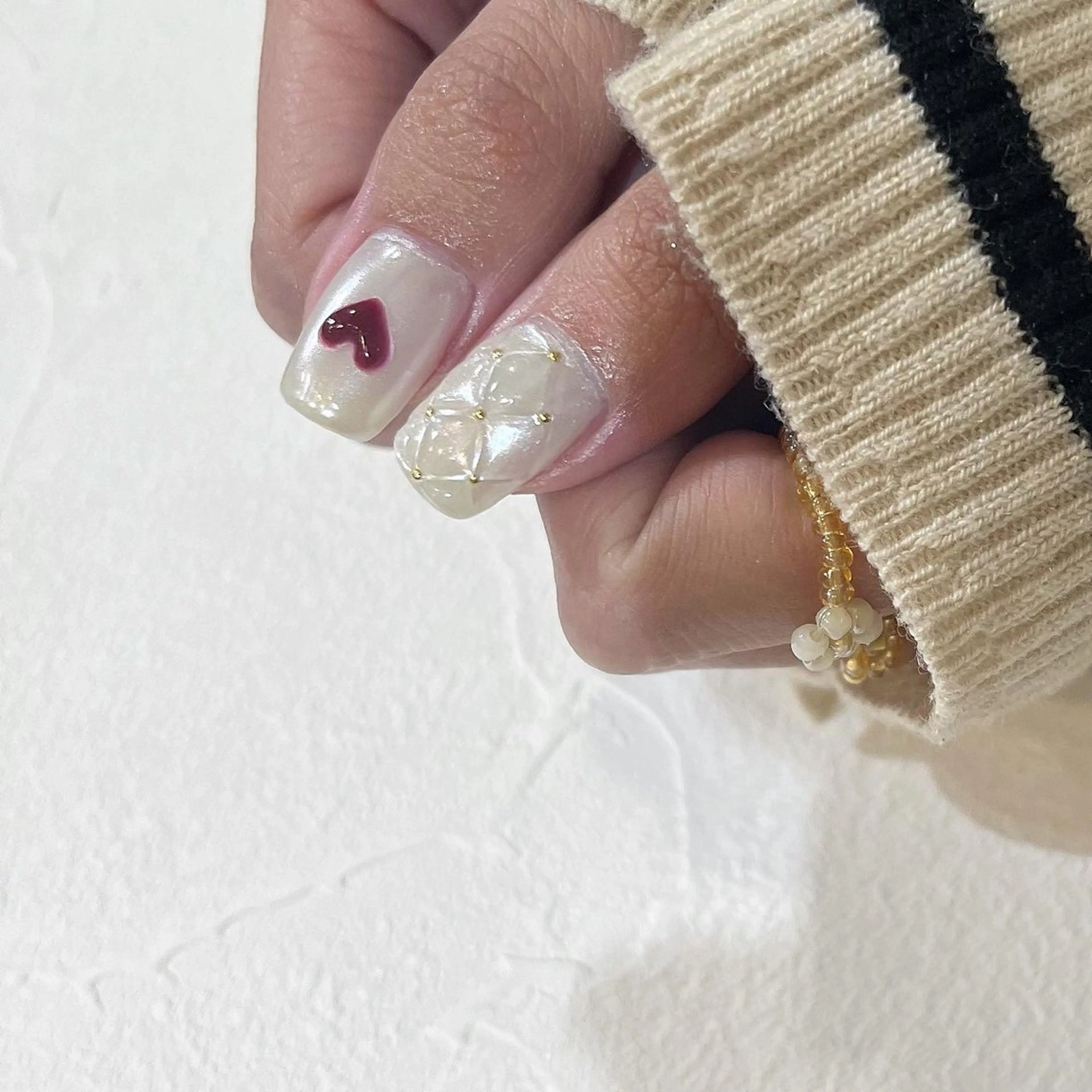 ネイル 小川 奈々花のネイルデザイン