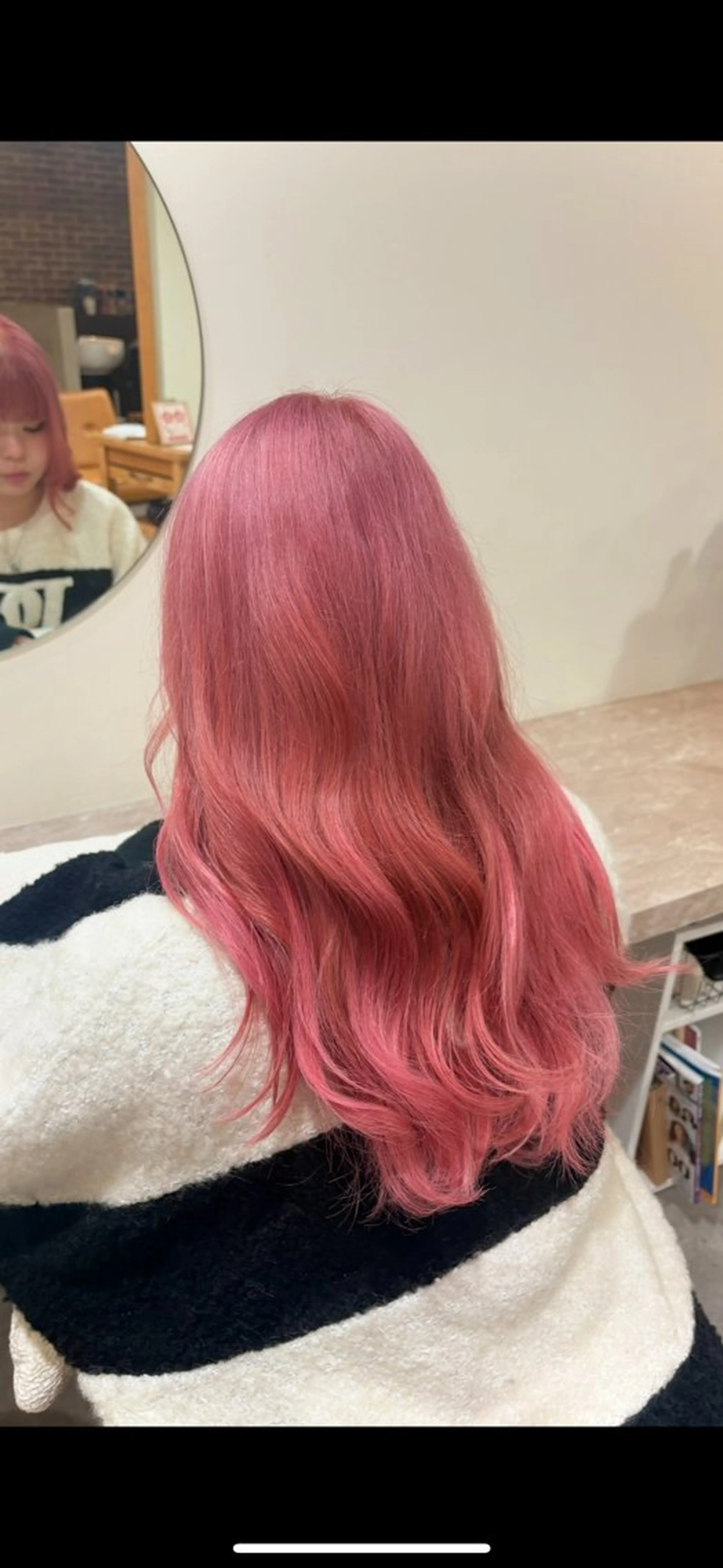 ロング カット ヘアカラー 🎀韓国レイヤー/透 明感カラー/airiのヘアスタイル