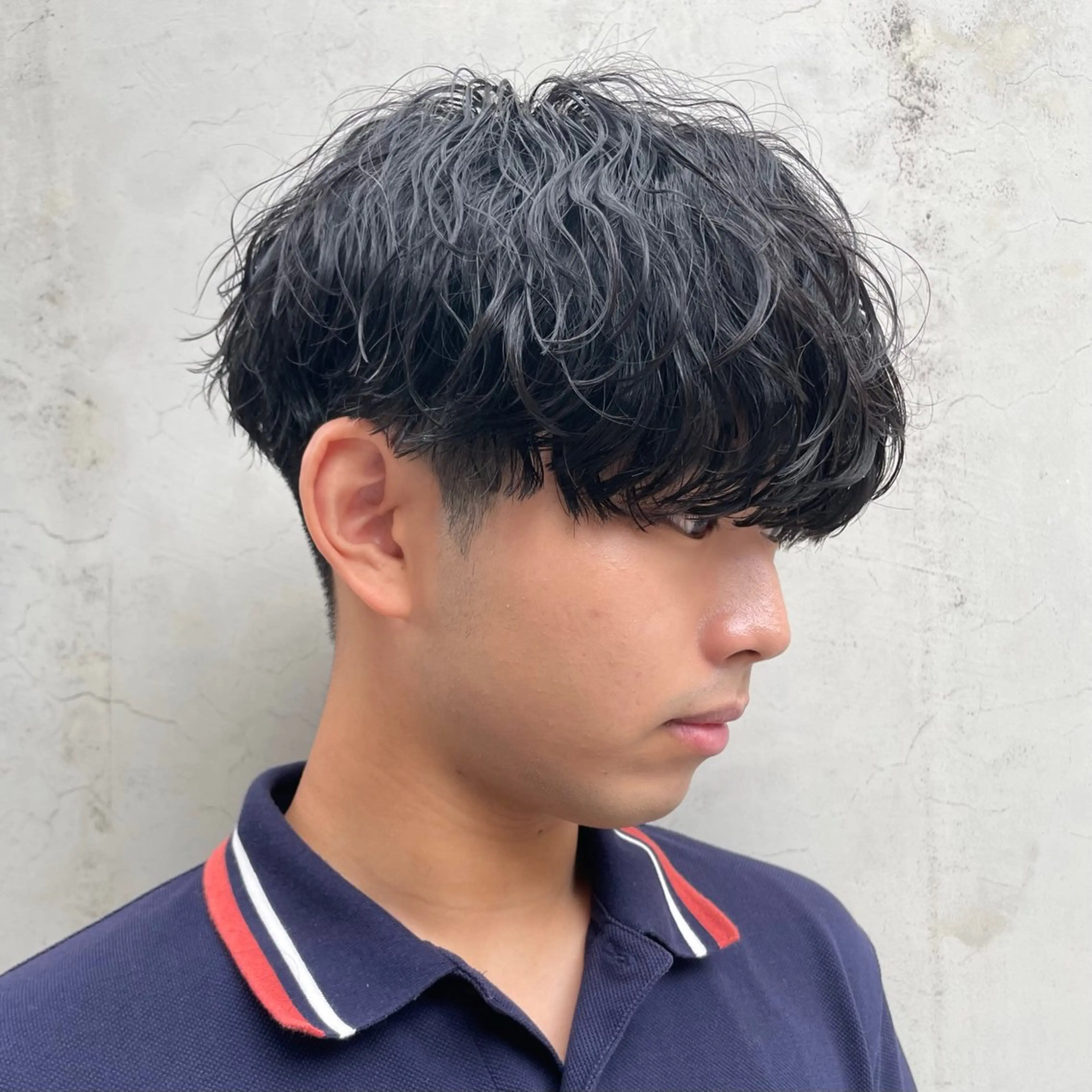 ショート カラー パーマ ヘアアレンジ メンズ 亀井隆汰/メンズ専門 パーマ特化美容師のヘアスタイル