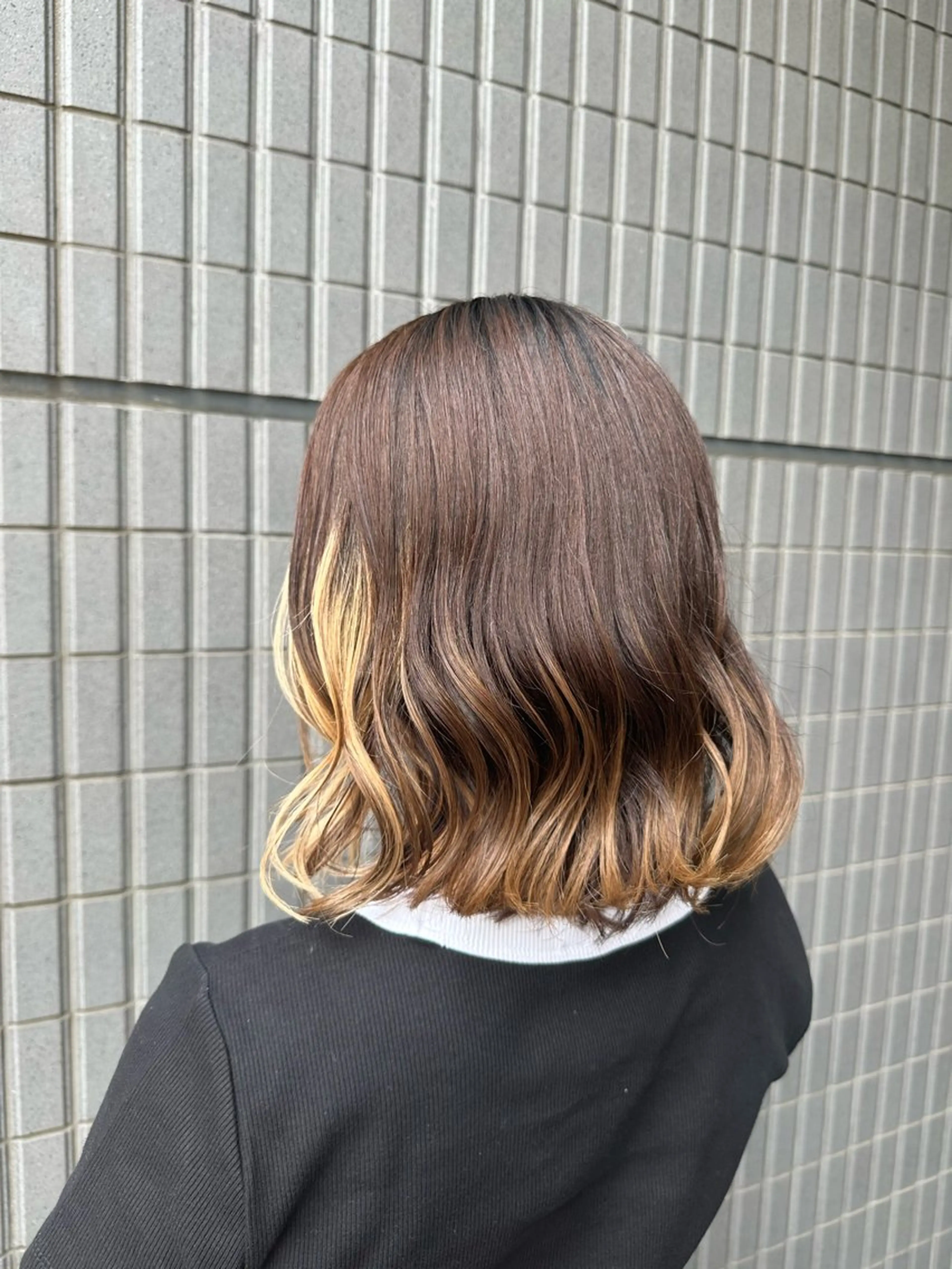 韓国レイヤー 🎀ダブルカラーのヘアスタイル
