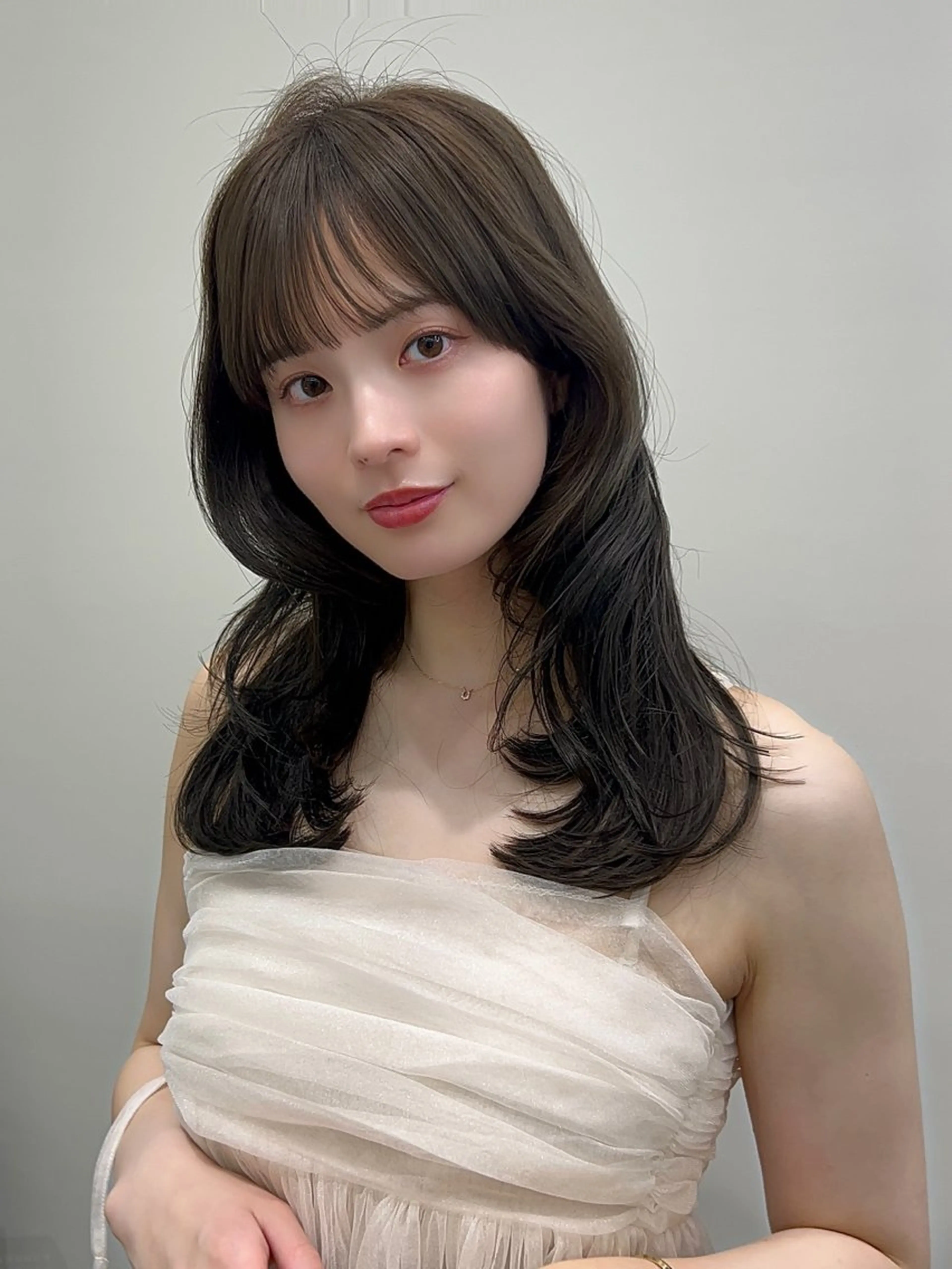 ミディアム PULSE ASAHIのヘアスタイル