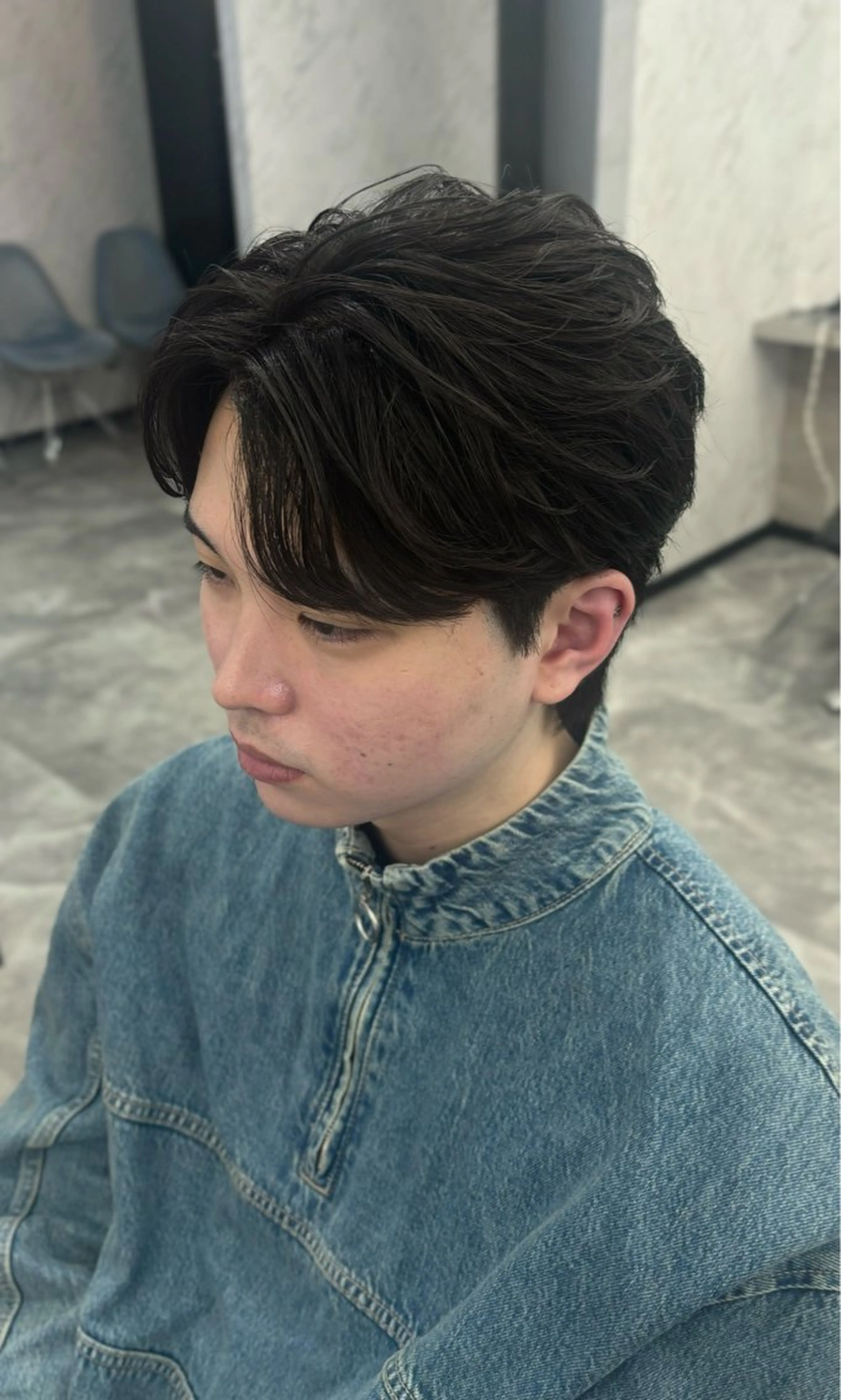 メンズ フェザーパーマ メンズパーマ 💫メンズカット💫 Natsukiのヘアスタイル