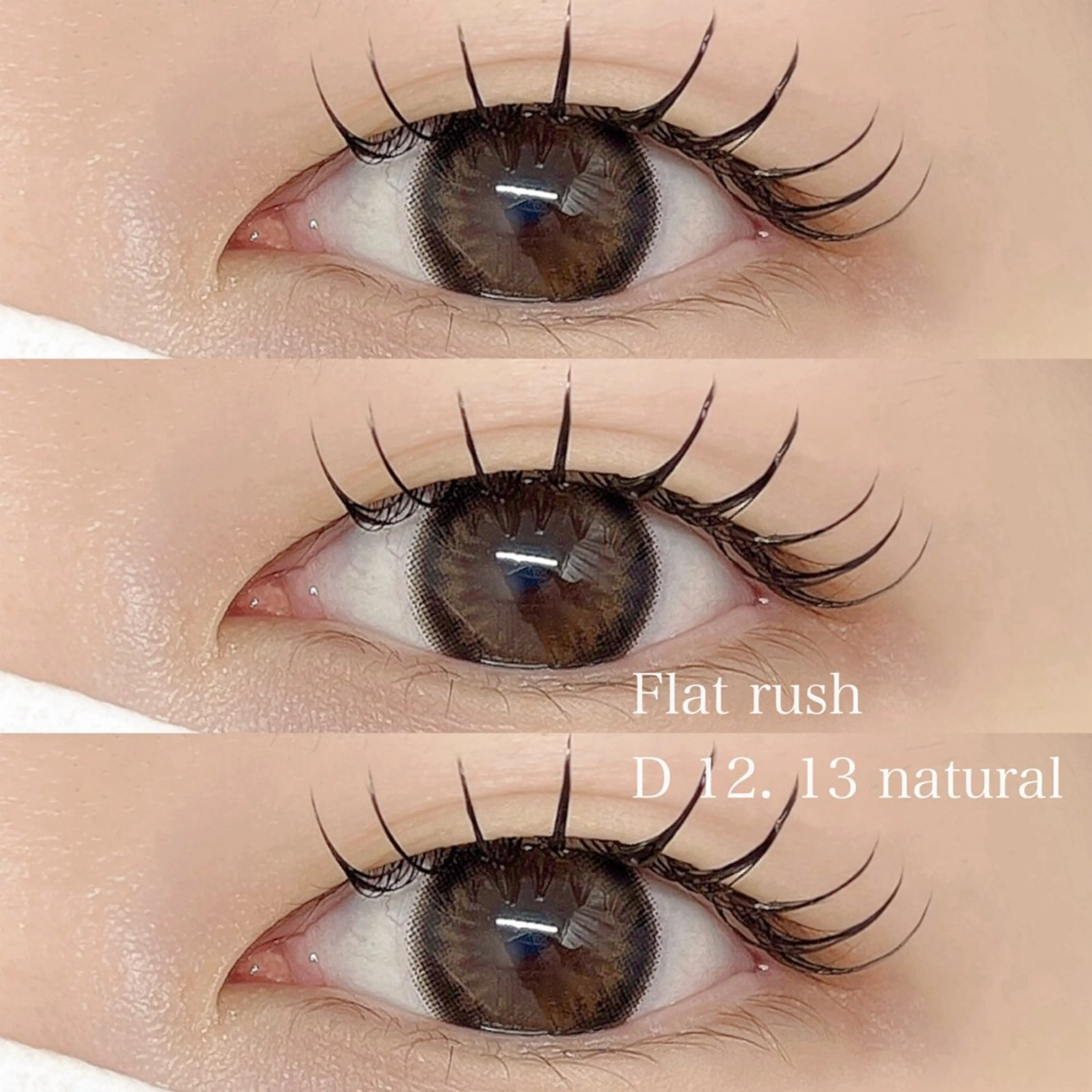 マツエク・マツパ フラットラッシュ NOA lashes 宮城のマツエク・マツパデザイン