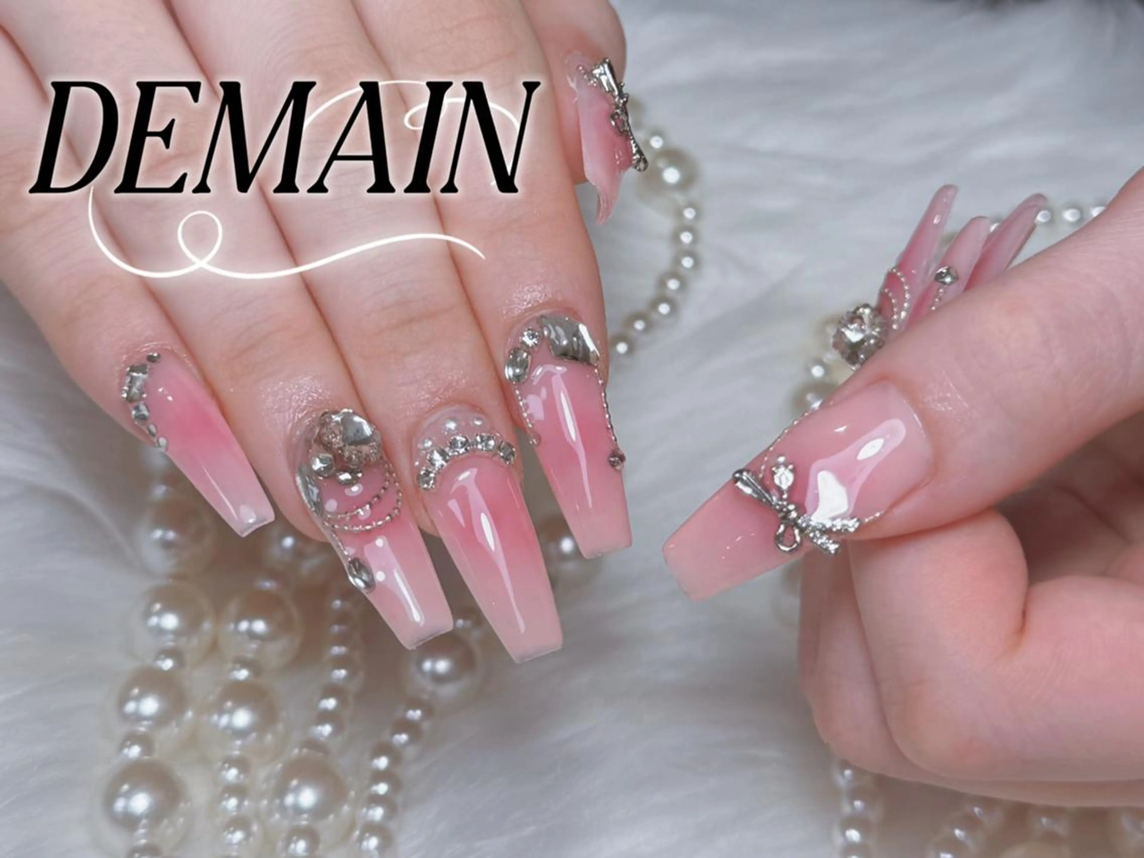 ネイル ハンドネイル ハンドケア Lumina _MIO研修のネイルデザイン