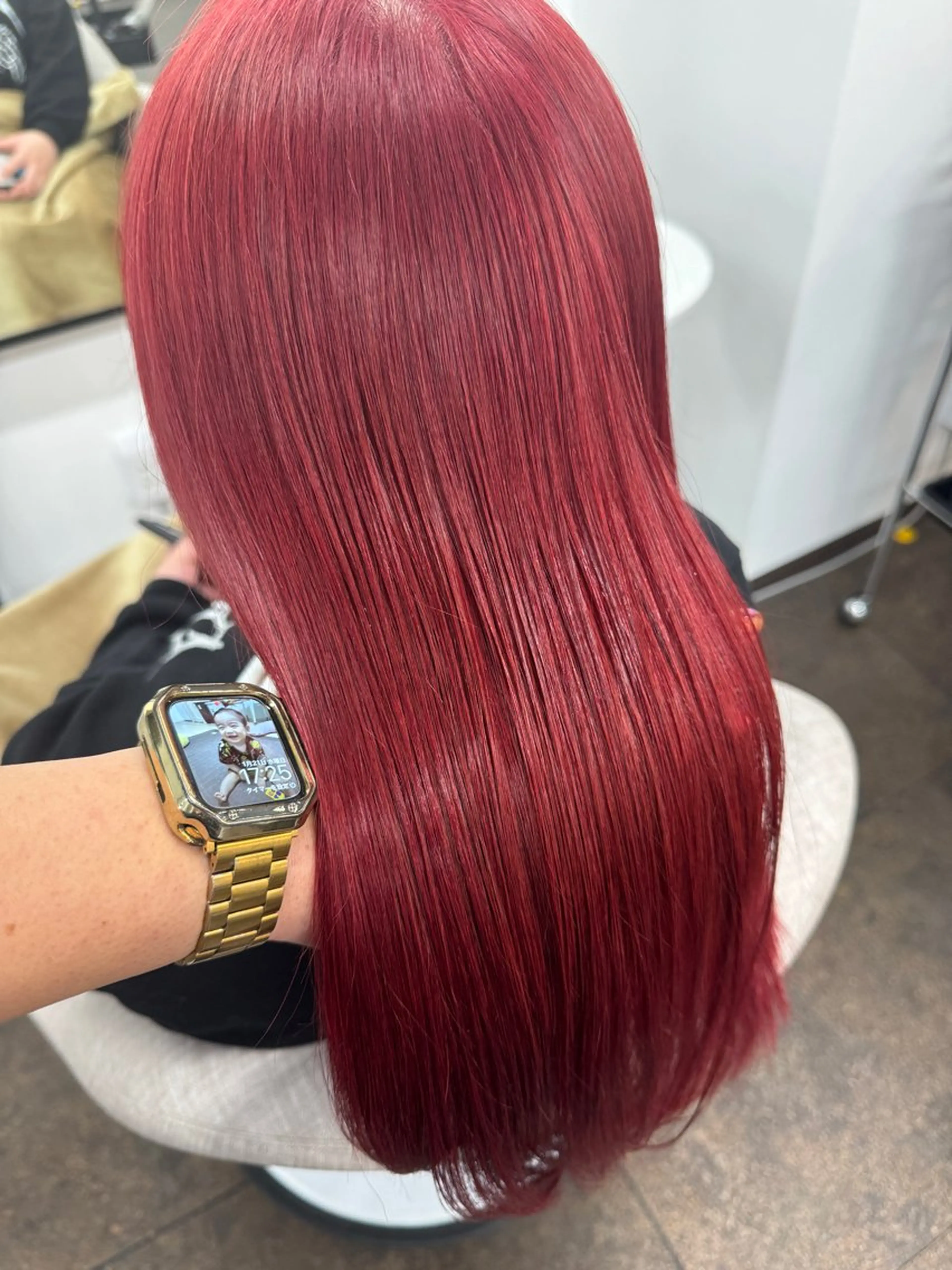 セミロング カラー ヘアカラー トリートメント ruen+所属・髪質改善/ブリーチ/ 縮毛矯正/Shoyoのヘアスタイル