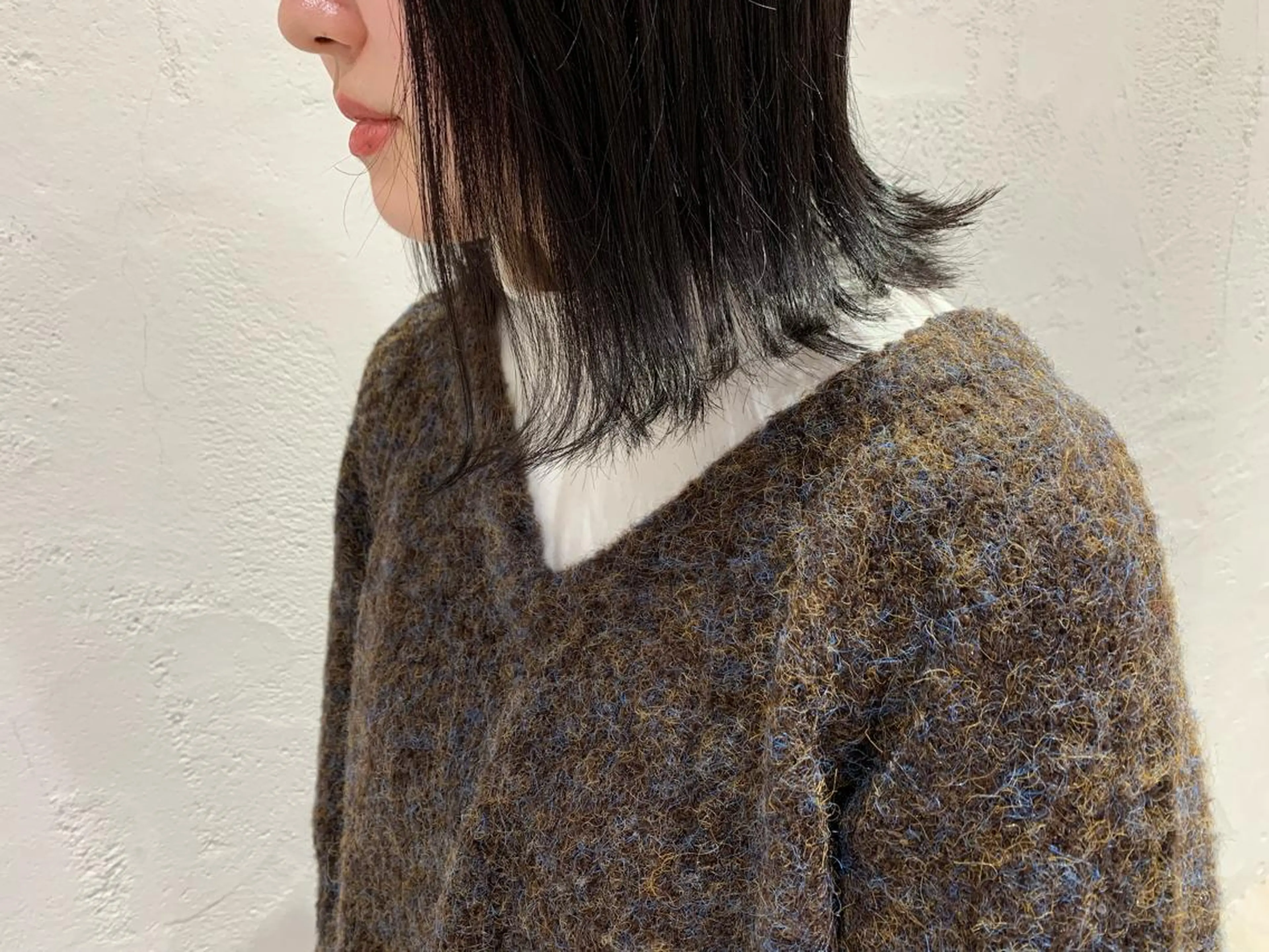 ミディアム ヘアアレンジ 🫧透明感カラー/ ボブ/小笠原汐海🪽のヘアスタイル