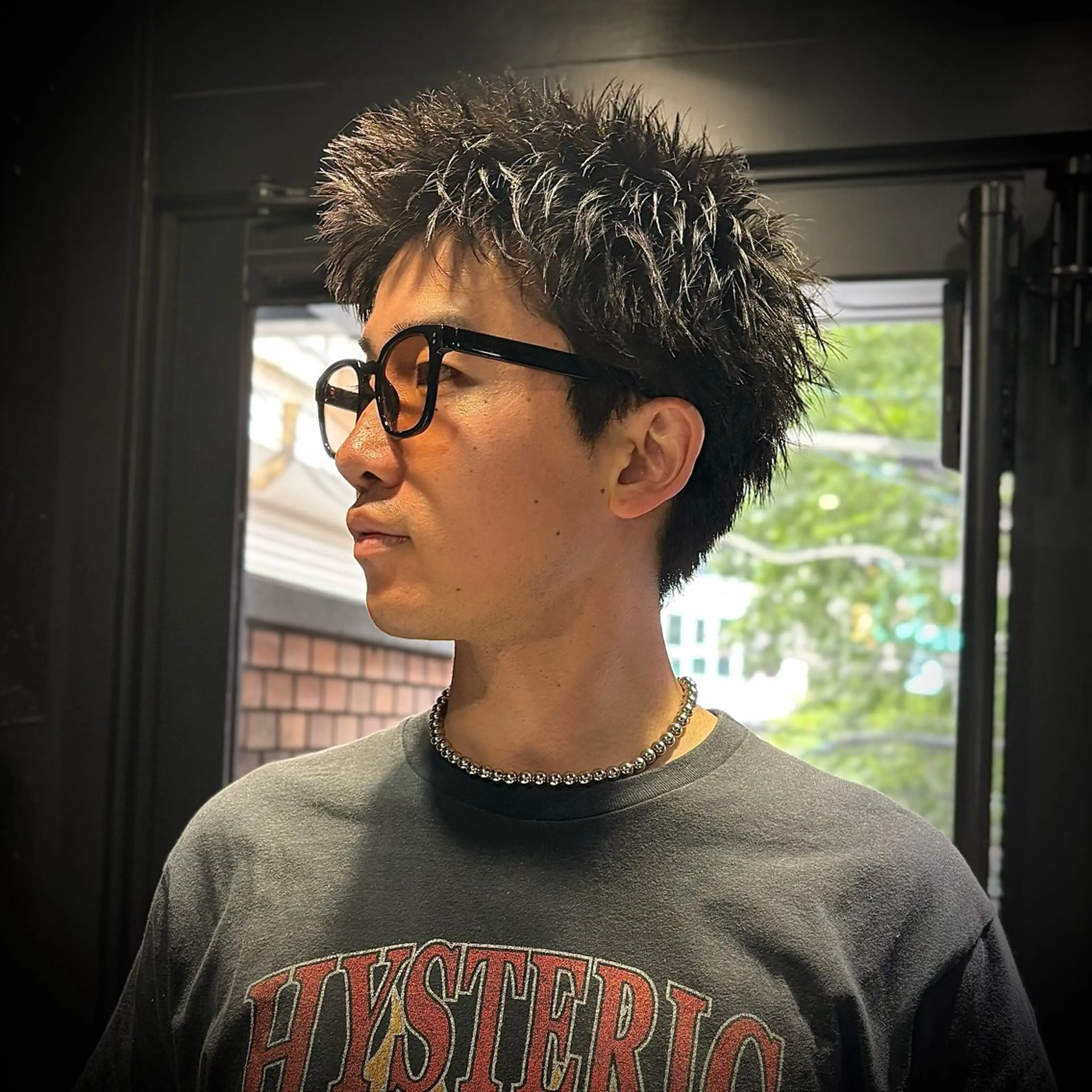 ショート メンズ カット ヘアセット スパイキーショート 心斎橋【戸兵吏駒】のヘアスタイル