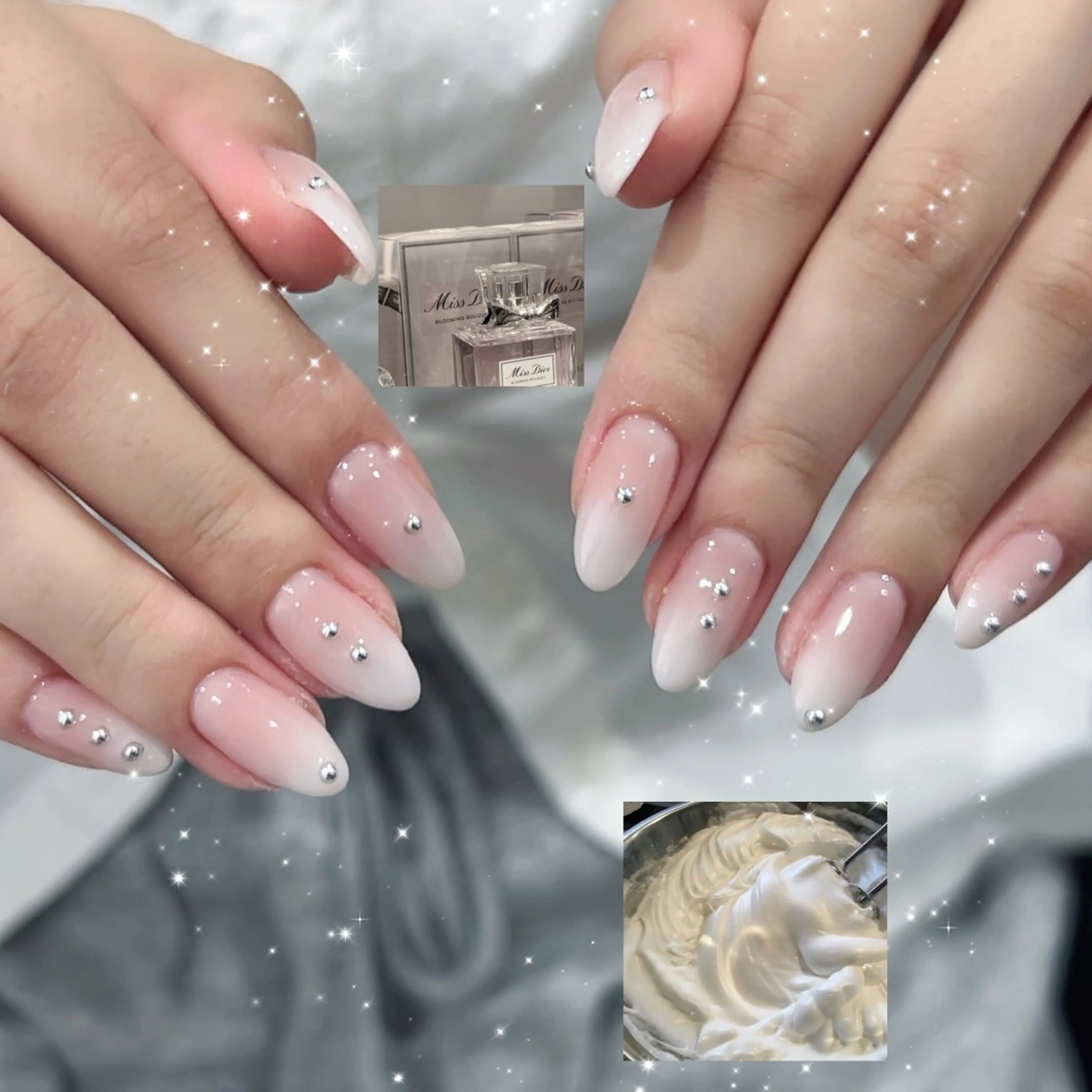 ネイル ハンドネイル 🪄mimi🎀 Midori🪽のネイルデザイン