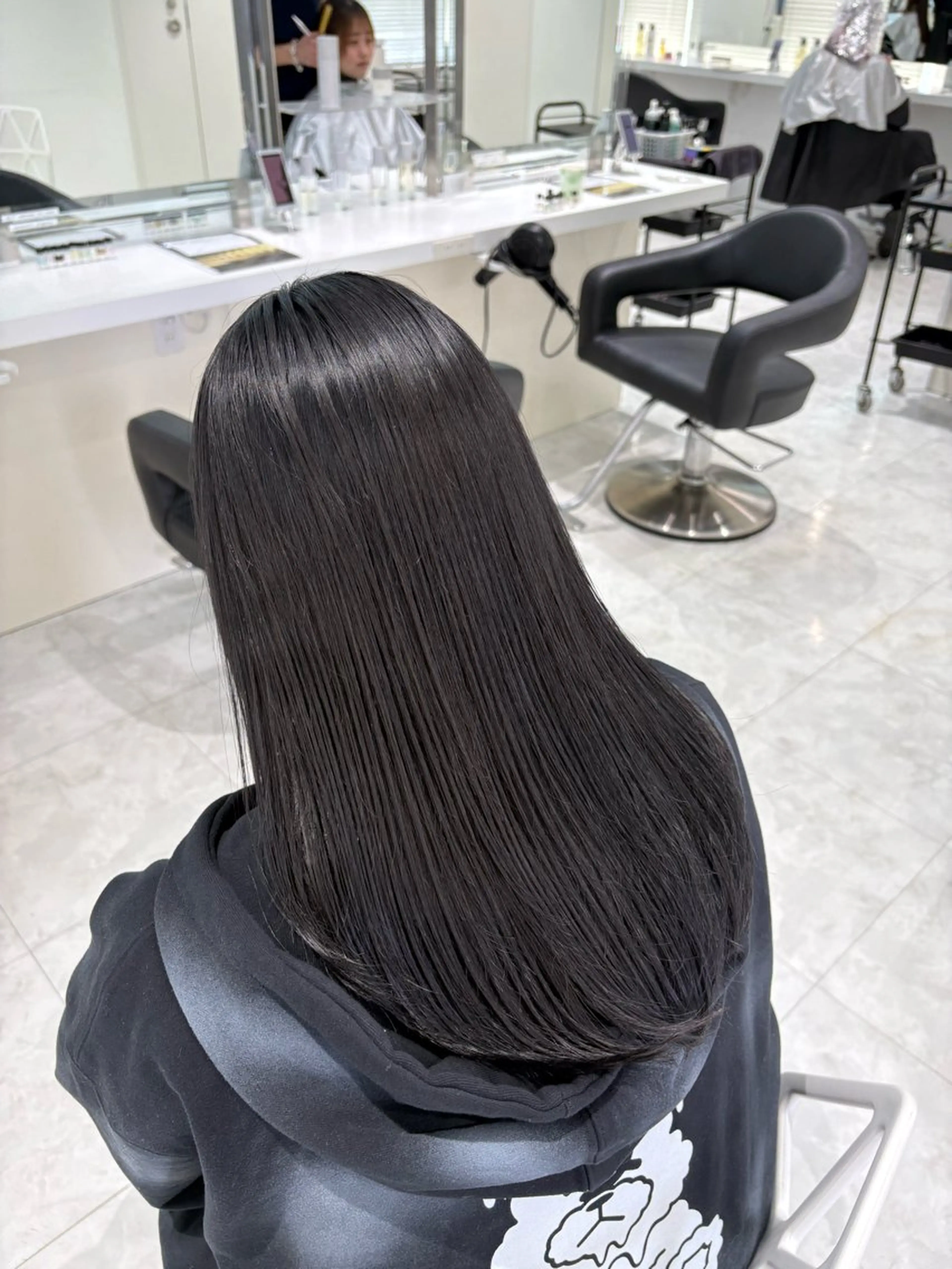 ロング カラー 大人っぽ暗髪レディ 🩶takuto🩶のヘアスタイル