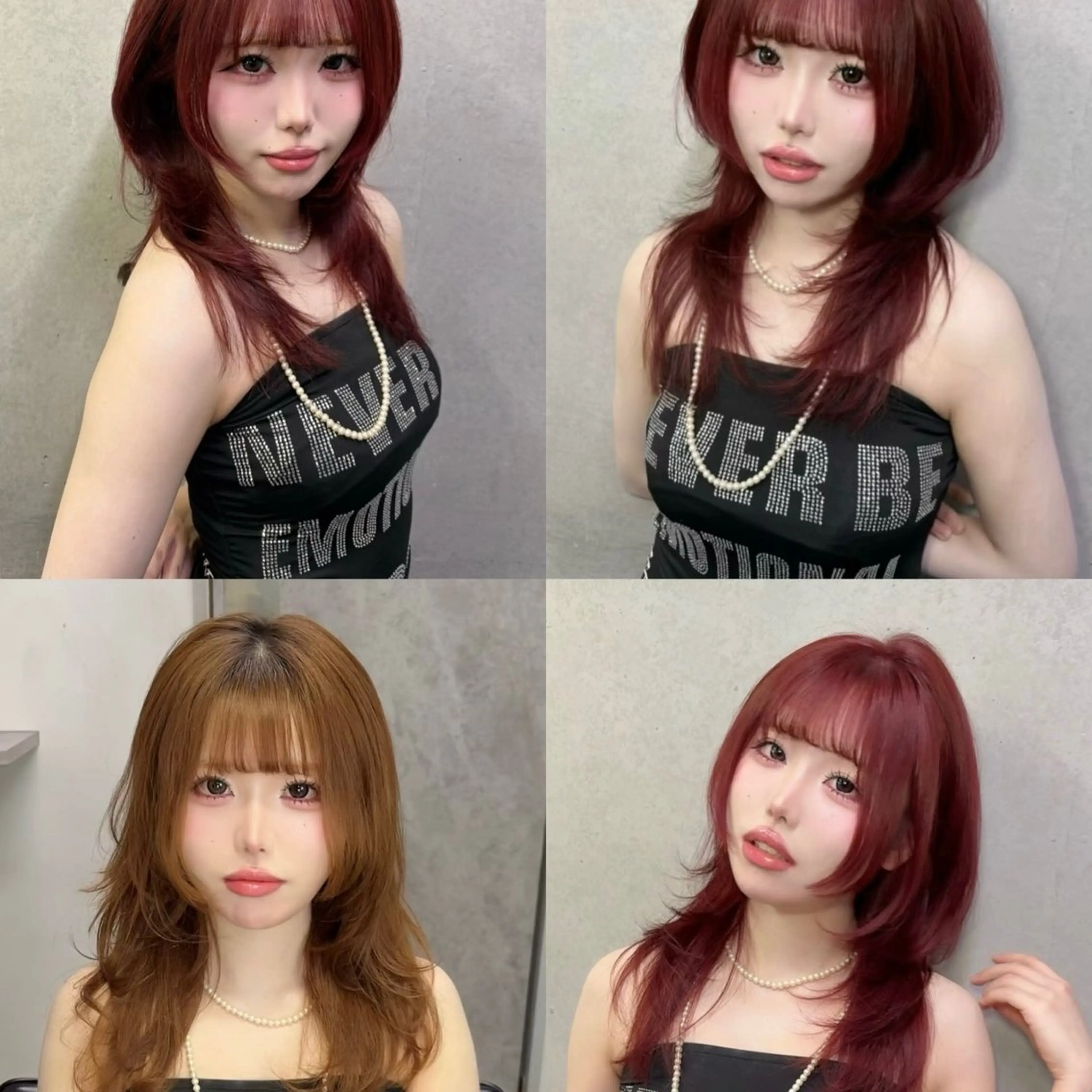 ロング カラー くびれヘア 顔周りカット ハイレイヤー 韓国風ヘア レイヤーカット カット ヘアカラー トリートメント Nao/ 大宮/レイヤーカットのヘアスタイル