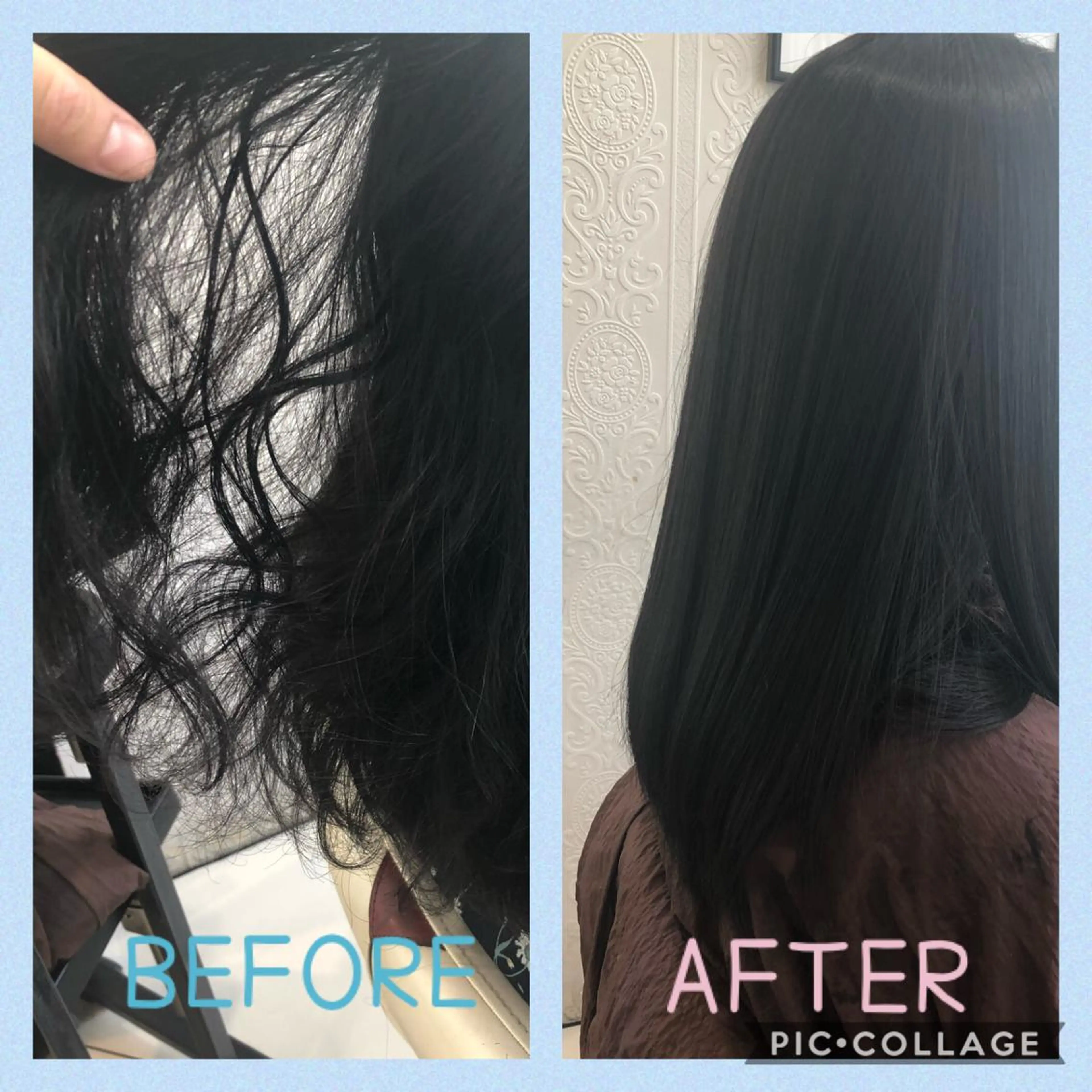 🐰レディースカット･縮毛モデル✂️の写真