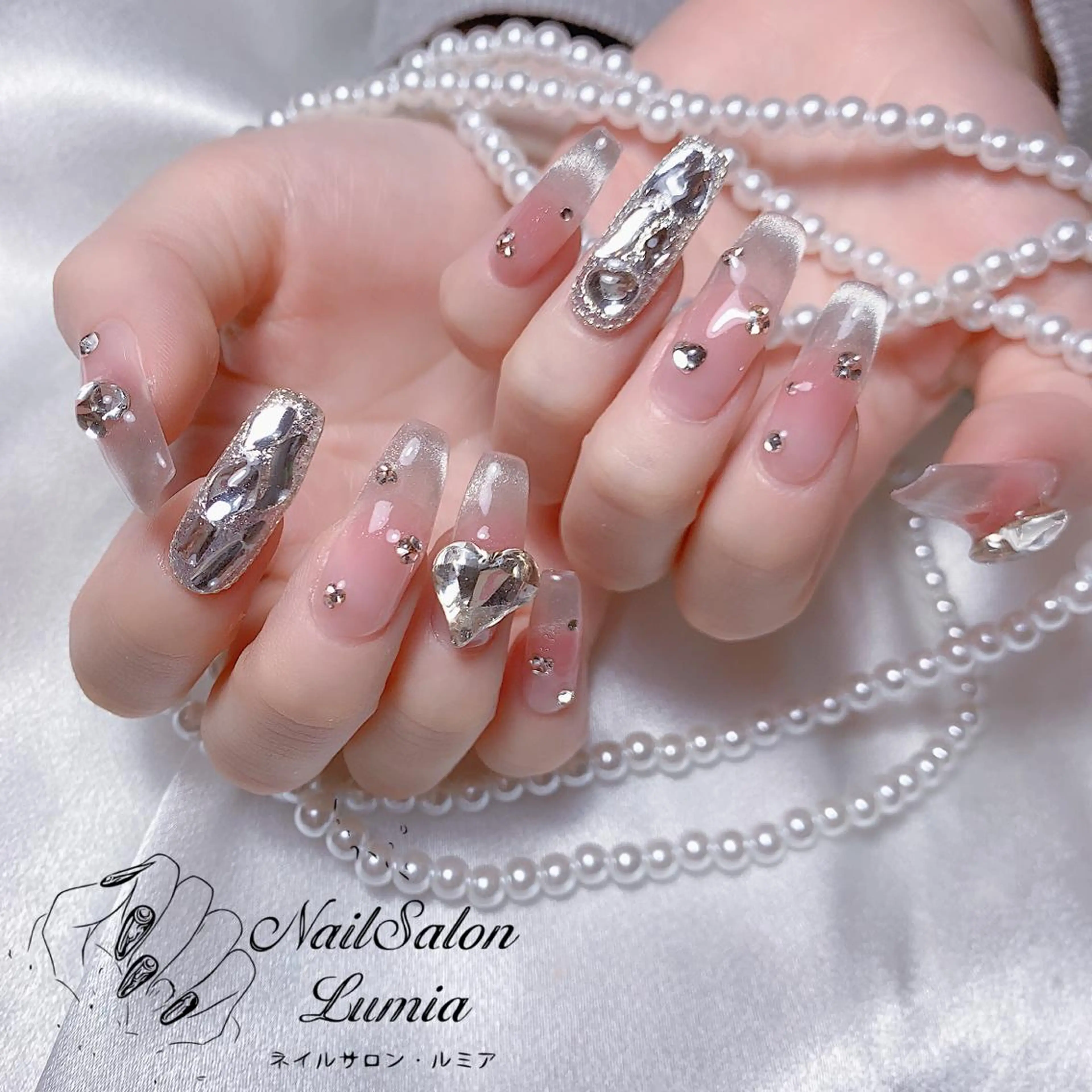 ネイル ハンドネイル ネイルサロン ルミア Lumia 店長のネイルデザイン