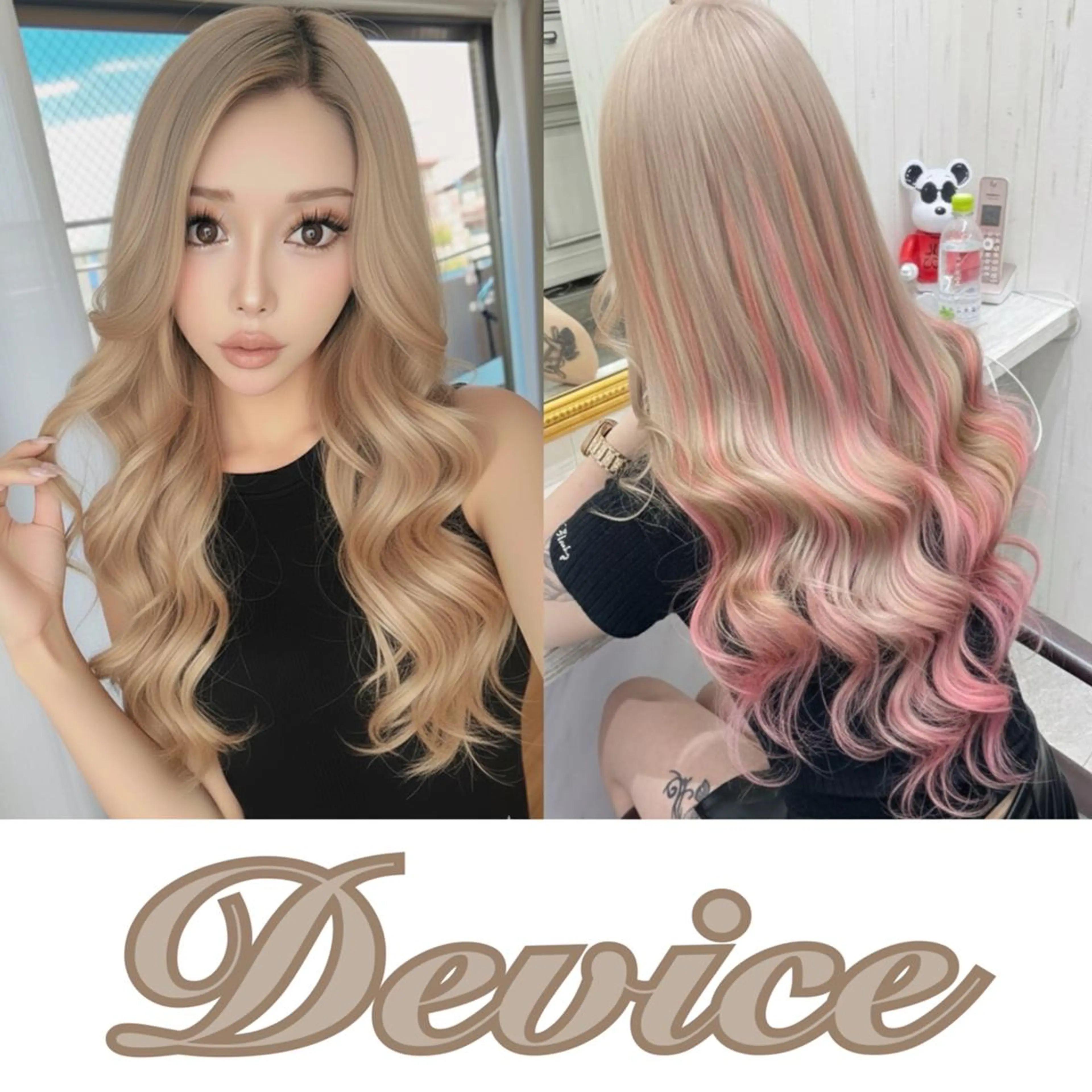 ロング Device YUTOのヘアスタイル