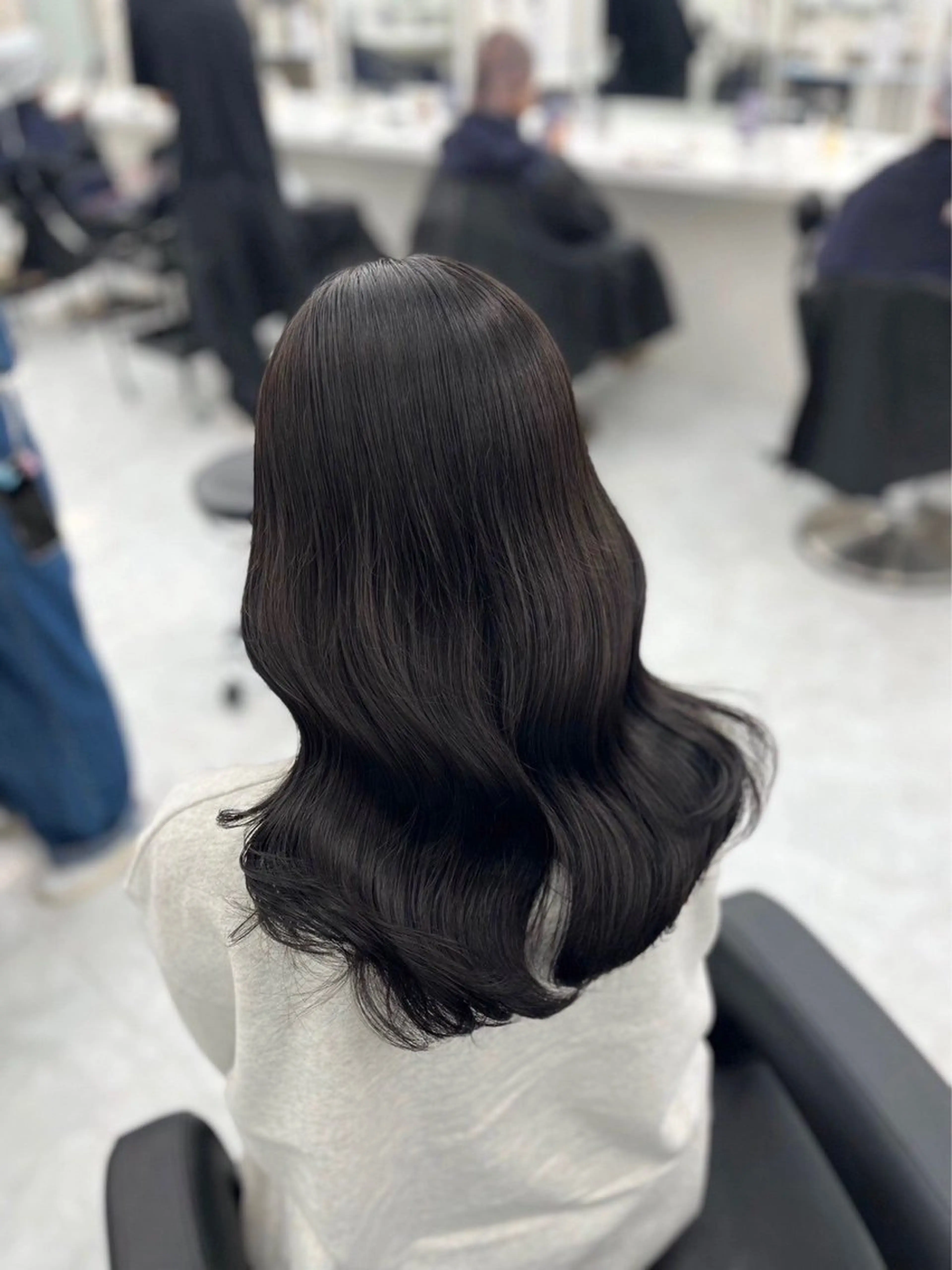 ミディアム 透明感ヘア/ベージュ 🩶shiho🩶のヘアスタイル