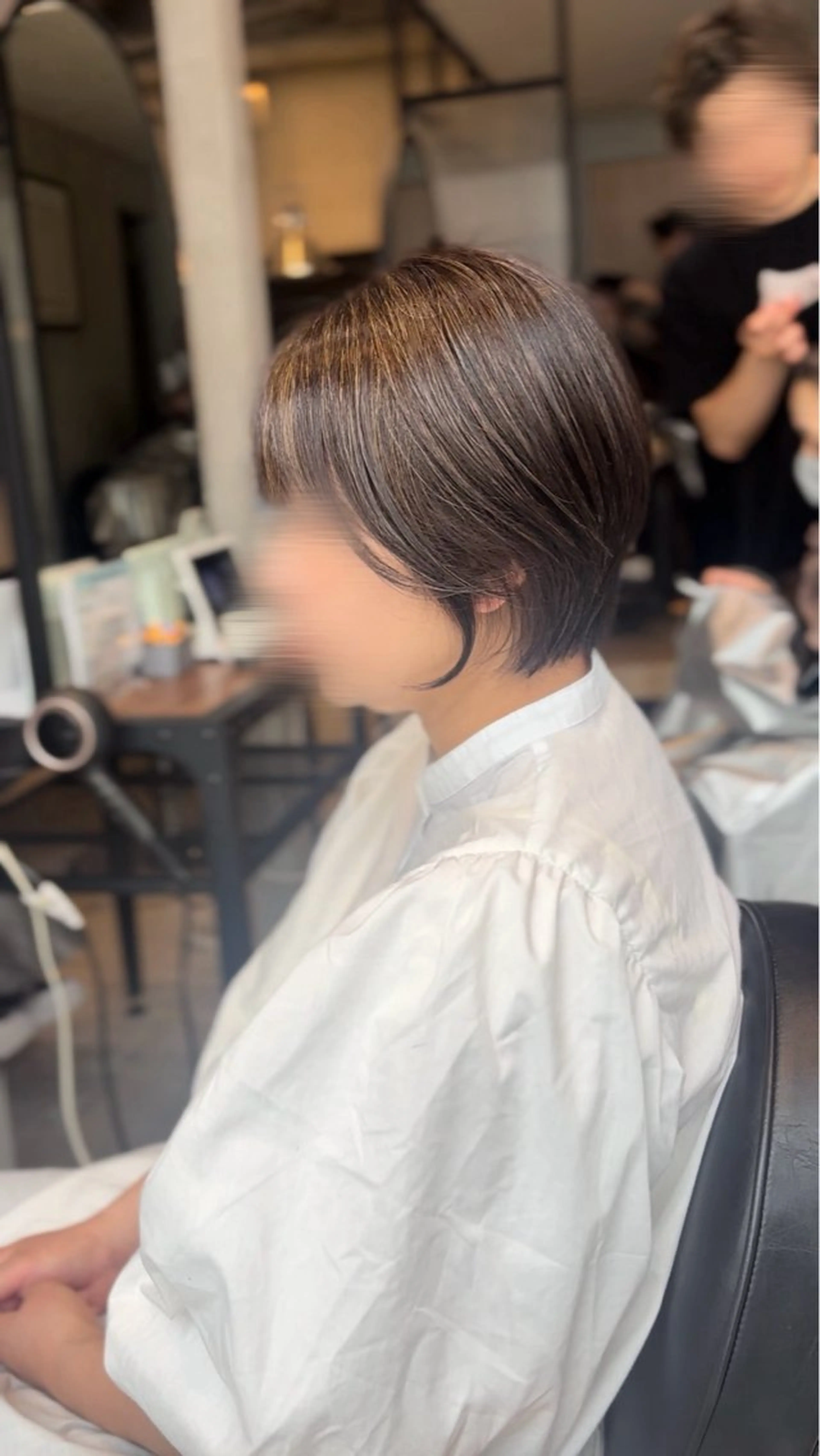 ショート カット ヘアカラー トリートメント lafith hair chrome大宮店所属・透明感🩷/艶髪 💗Misakiのヘアスタイル