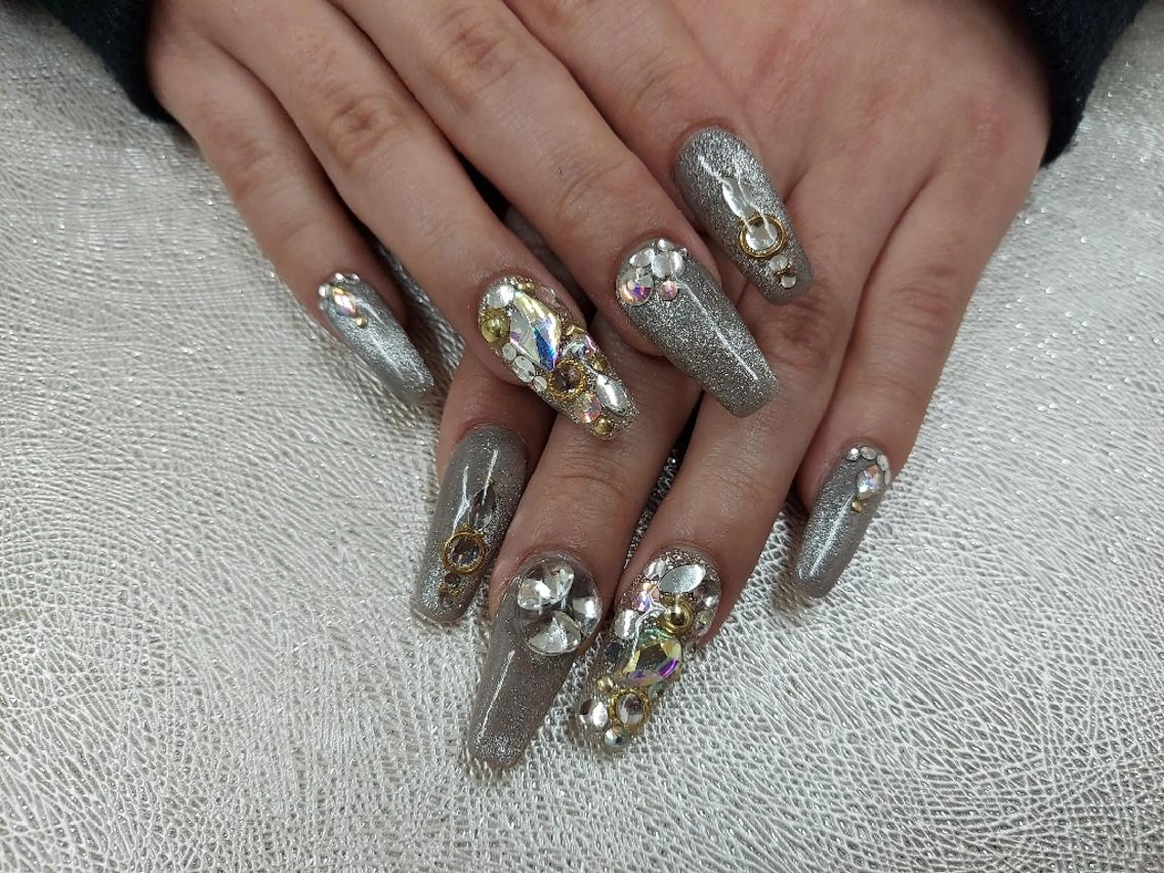 ネイル アートネイル ジェルネイル 持ち込み ニュアンスネイル パラジェル 河野ちえ (雑誌掲載サロン)のネイルデザイン