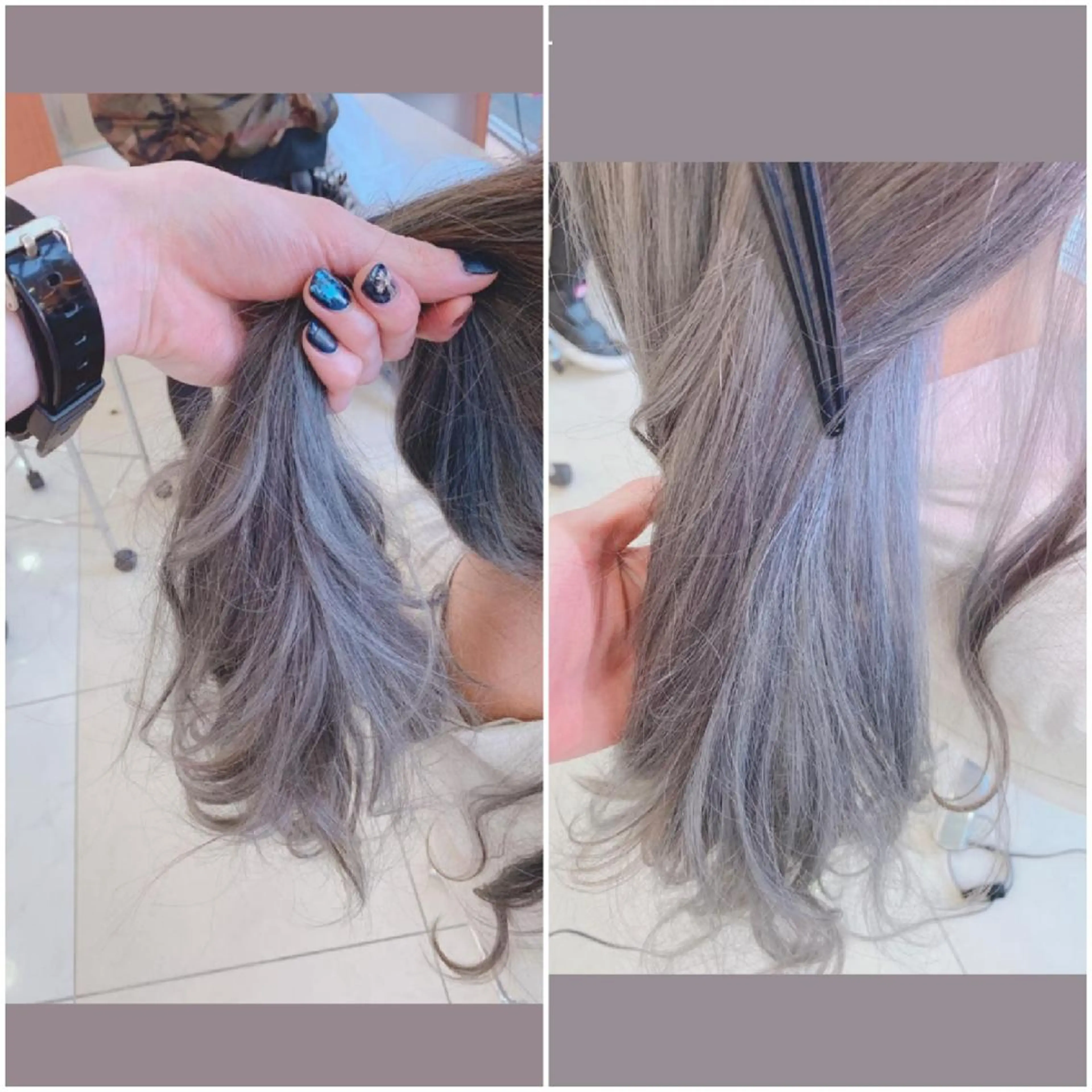 カラー ブリーチ SALOWIN栄 高須大貴のヘアスタイル