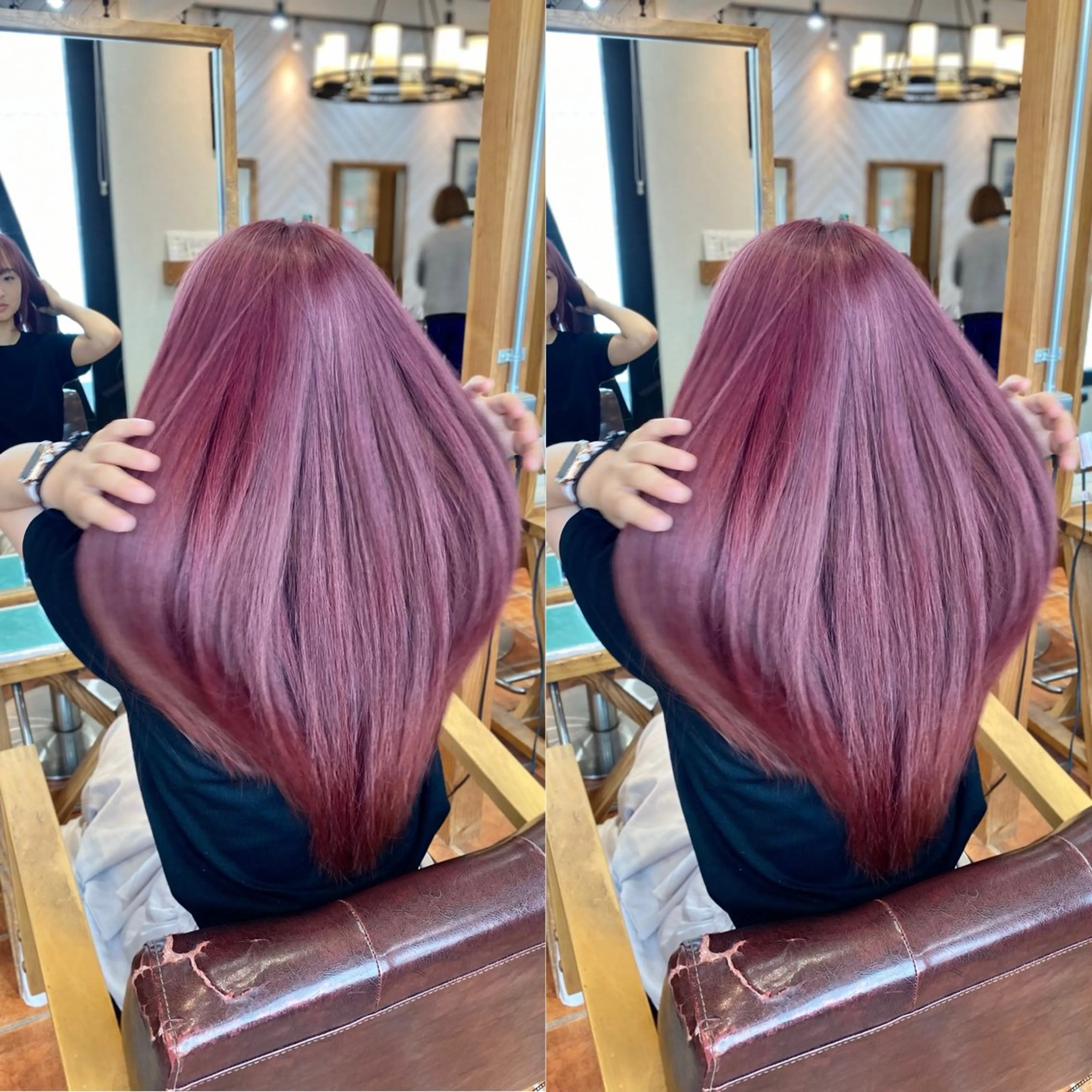 ロング カラー カット ヘアカラー 木村丈晴✂️ご来店 お待ちしてます😊のヘアスタイル