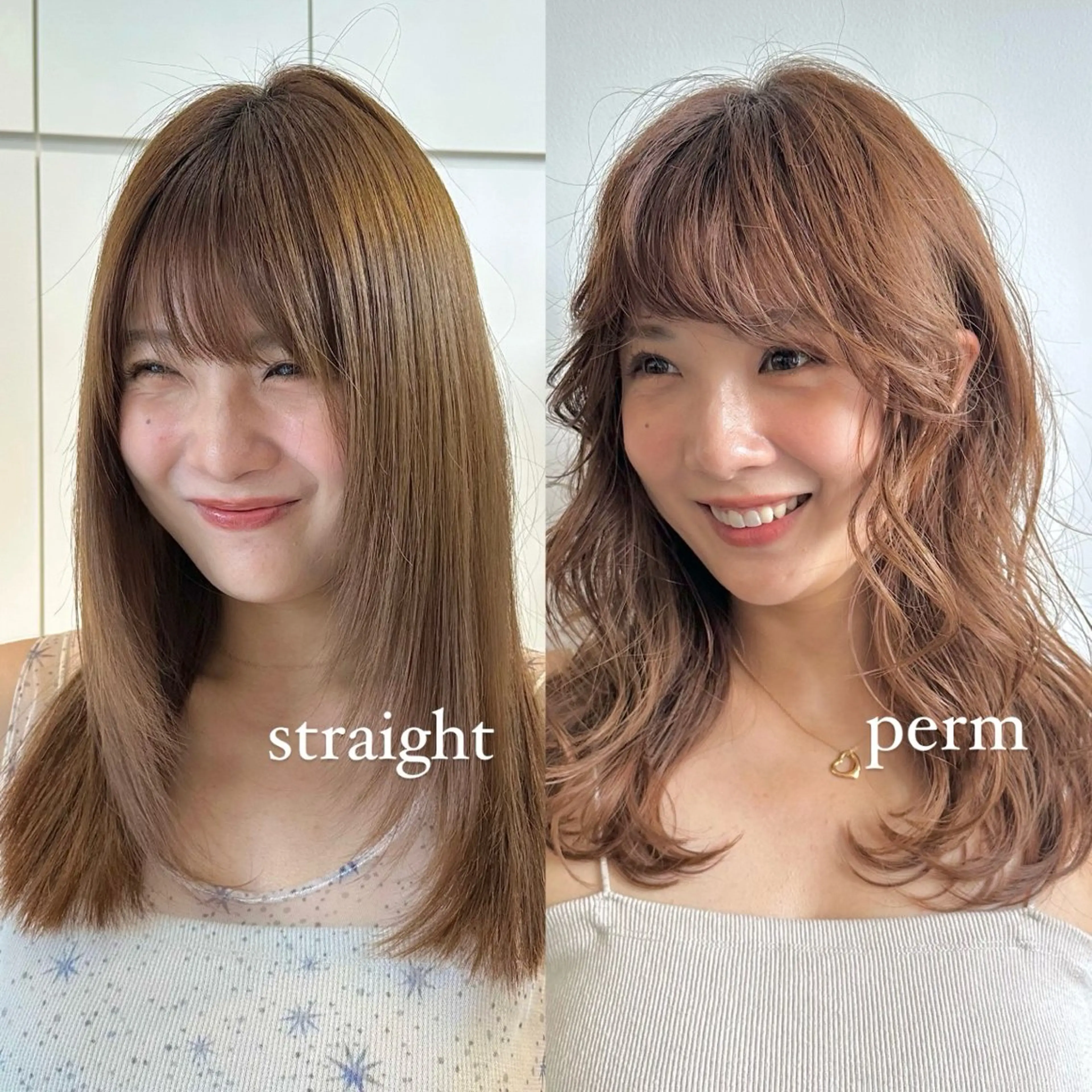 セミロング レイヤー/艶カラー /パーマ💚千琴のヘアスタイル