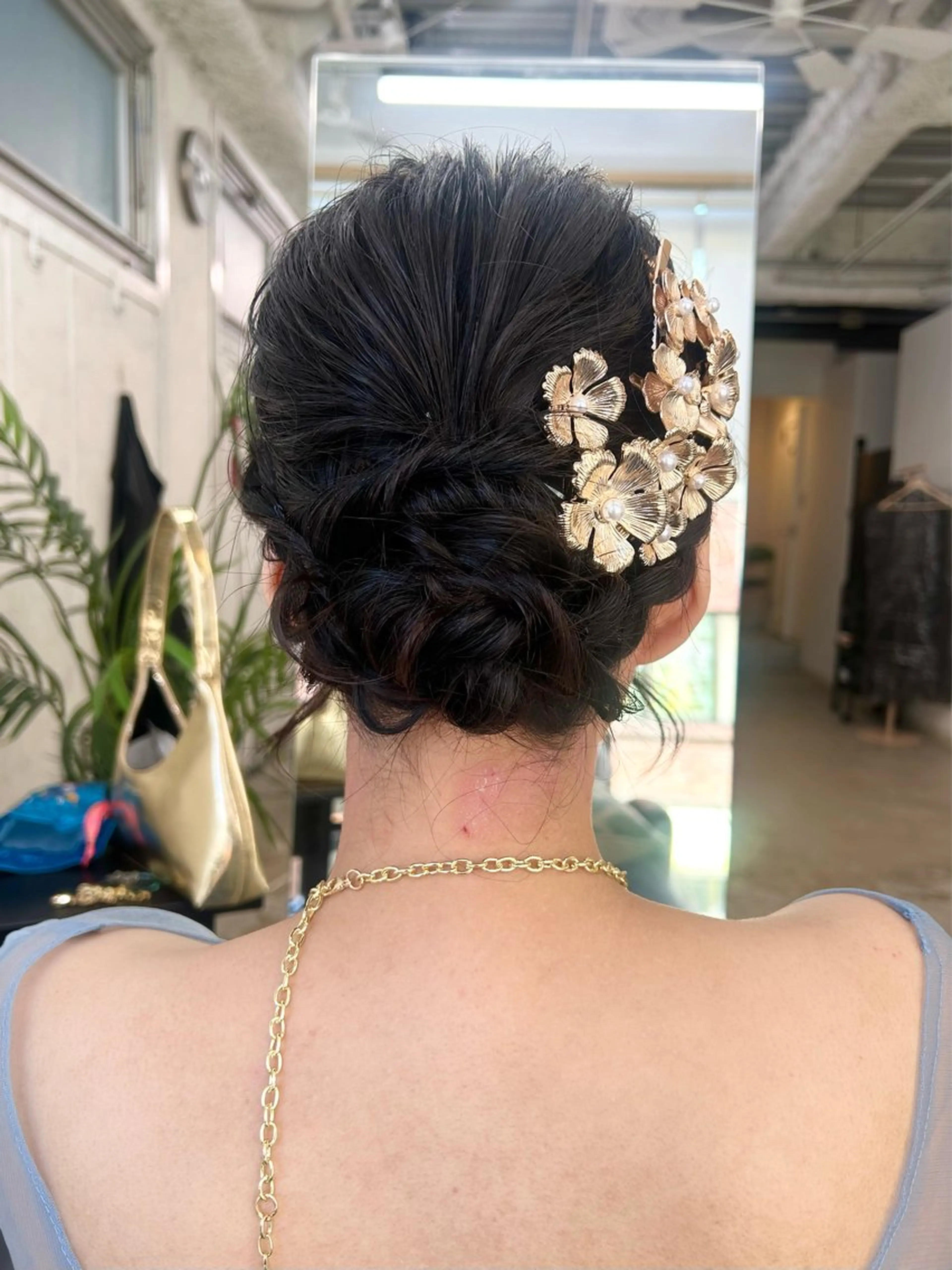 ヘアアレンジ 透明感カラー・ 髪質改善🩵イケダのヘアスタイル