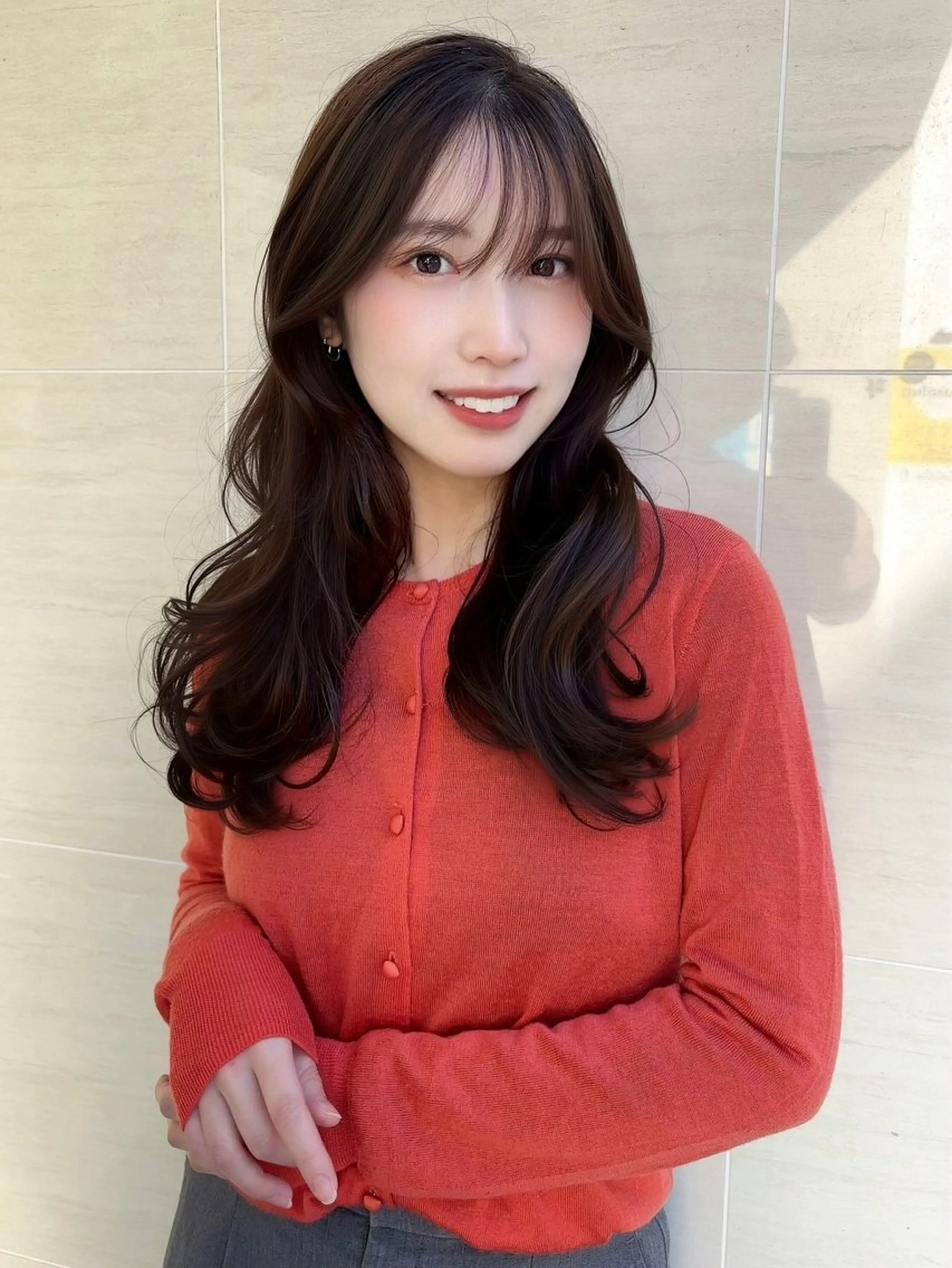 ✨️期間限定無料‼️✨️ナチュラルなコテ巻き風デジタルパーマ❣️(女性限定👧🏻‎💞)の写真