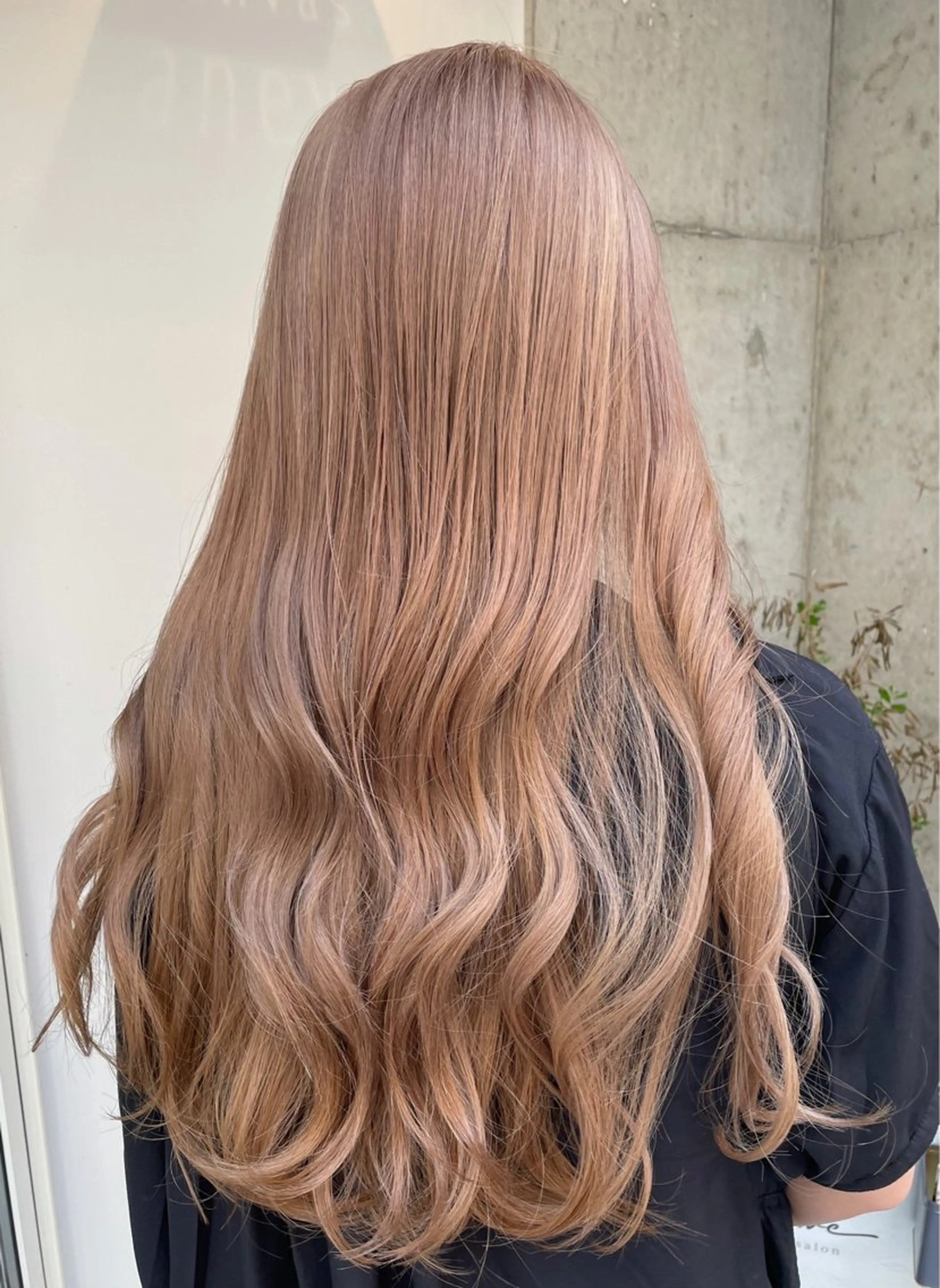 ロング カラー ベージュカラー カット ヘアカラー 暖色カラーボブカット 🍇⛄️佐藤愛里のヘアスタイル