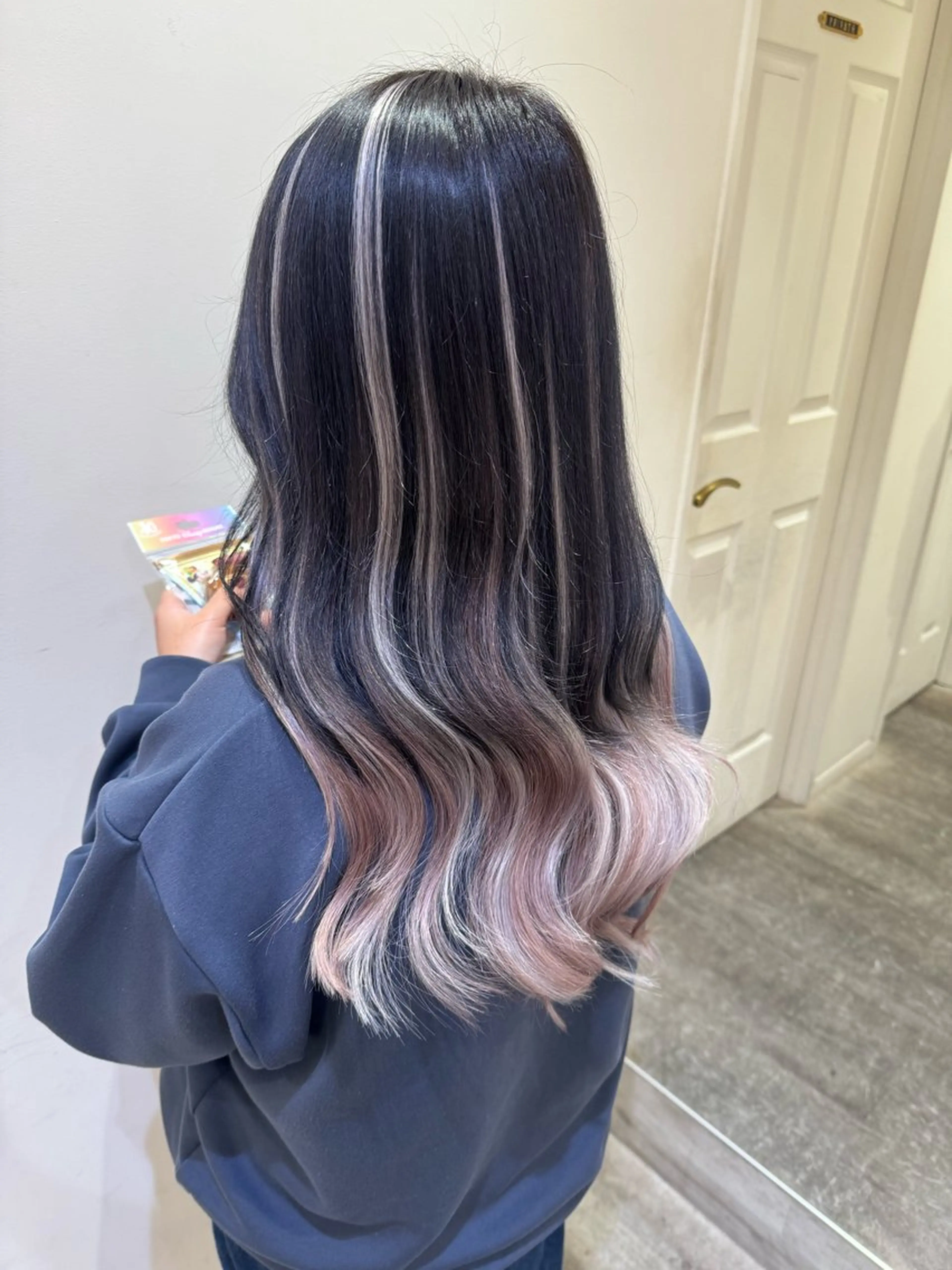 ミディアム エクステ カット エクステ 横浜🍒ルーツカラー エクステ／RIEのヘアスタイル