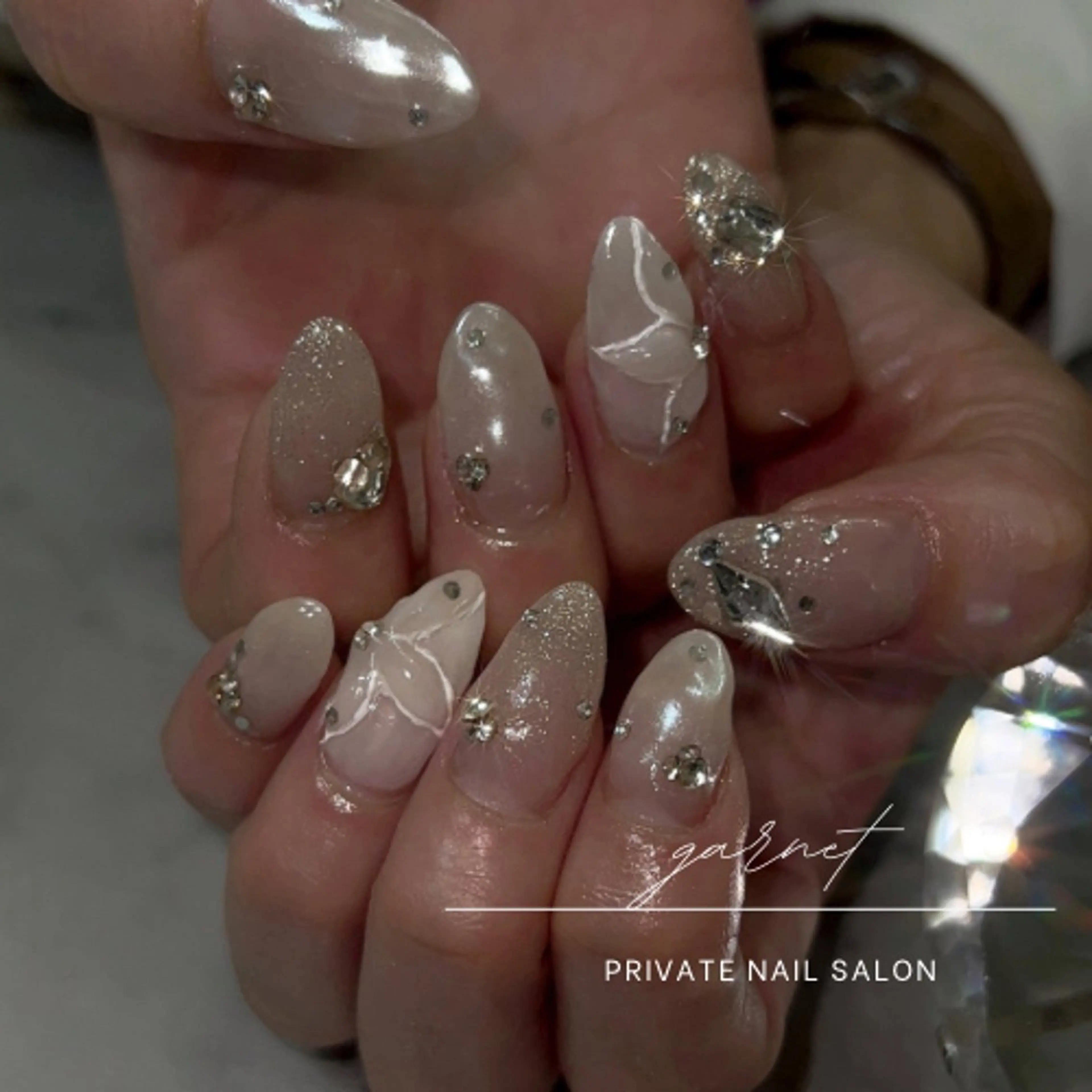 ネイル ハンドネイル Garnet nailのネイルデザイン